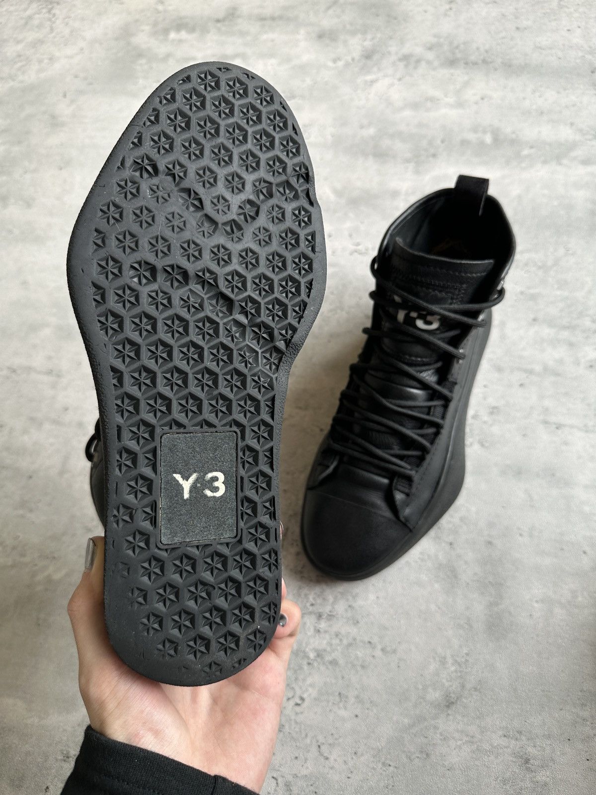 Y-3 BASHYO II TRIPLE BLACK Size US 9.5 / EU 42-43 - 8 Thumbnail