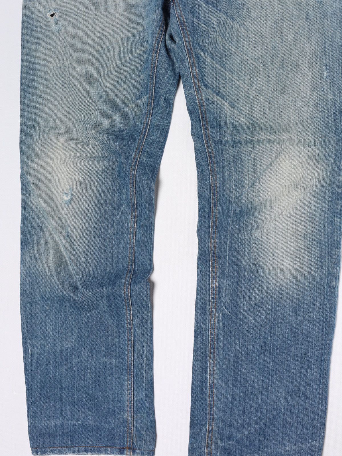 Dolce & Gabbana Dolce Gabbana Fade Denim Pants Blue Jeans Metal Logo Washed Size US 34 / EU 50 - 5 Thumbnail