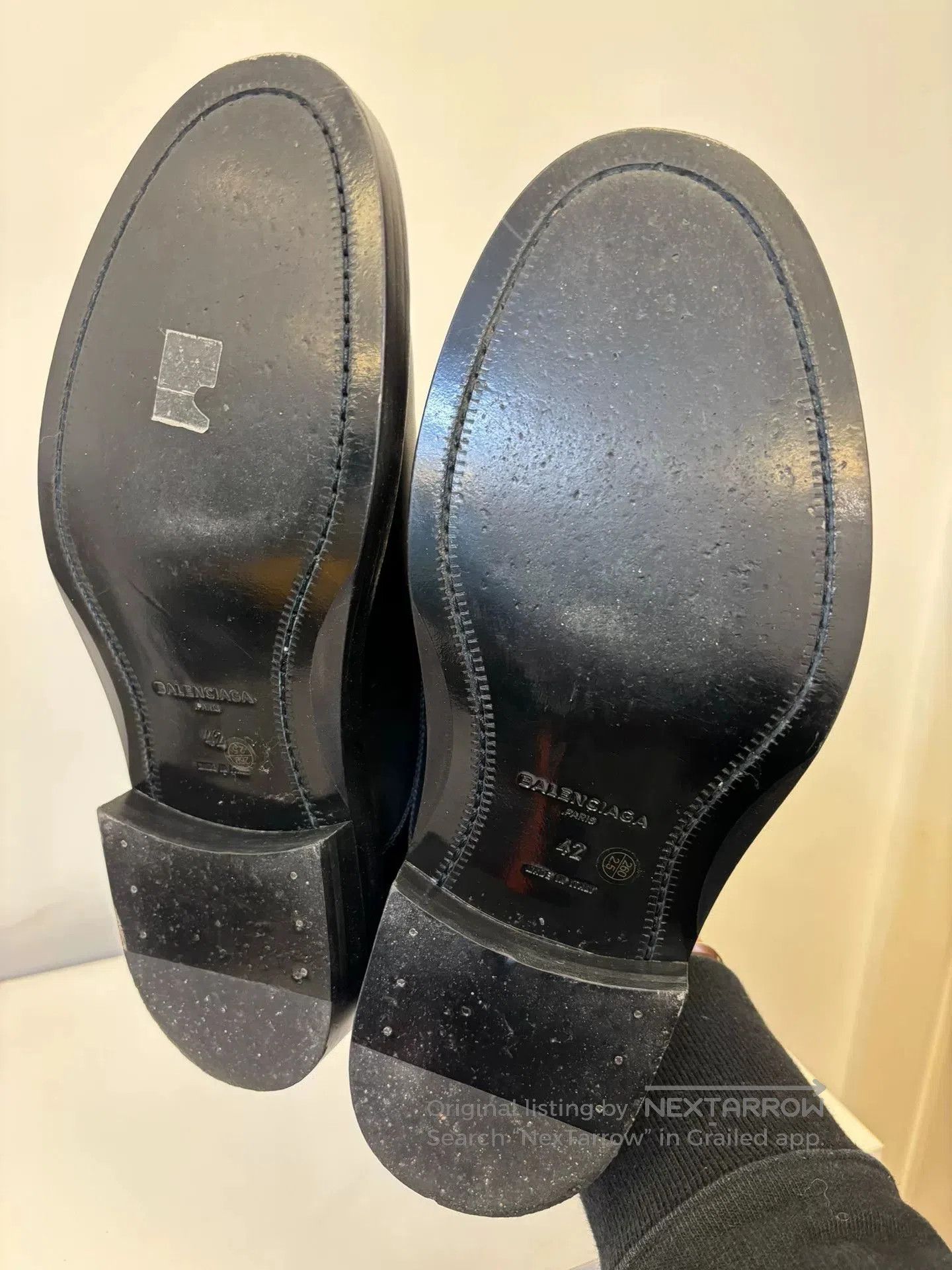 Balenciaga Balenciaga 17FW Runway Leather Shoes. Size US 9 / EU 42 - 7 Thumbnail