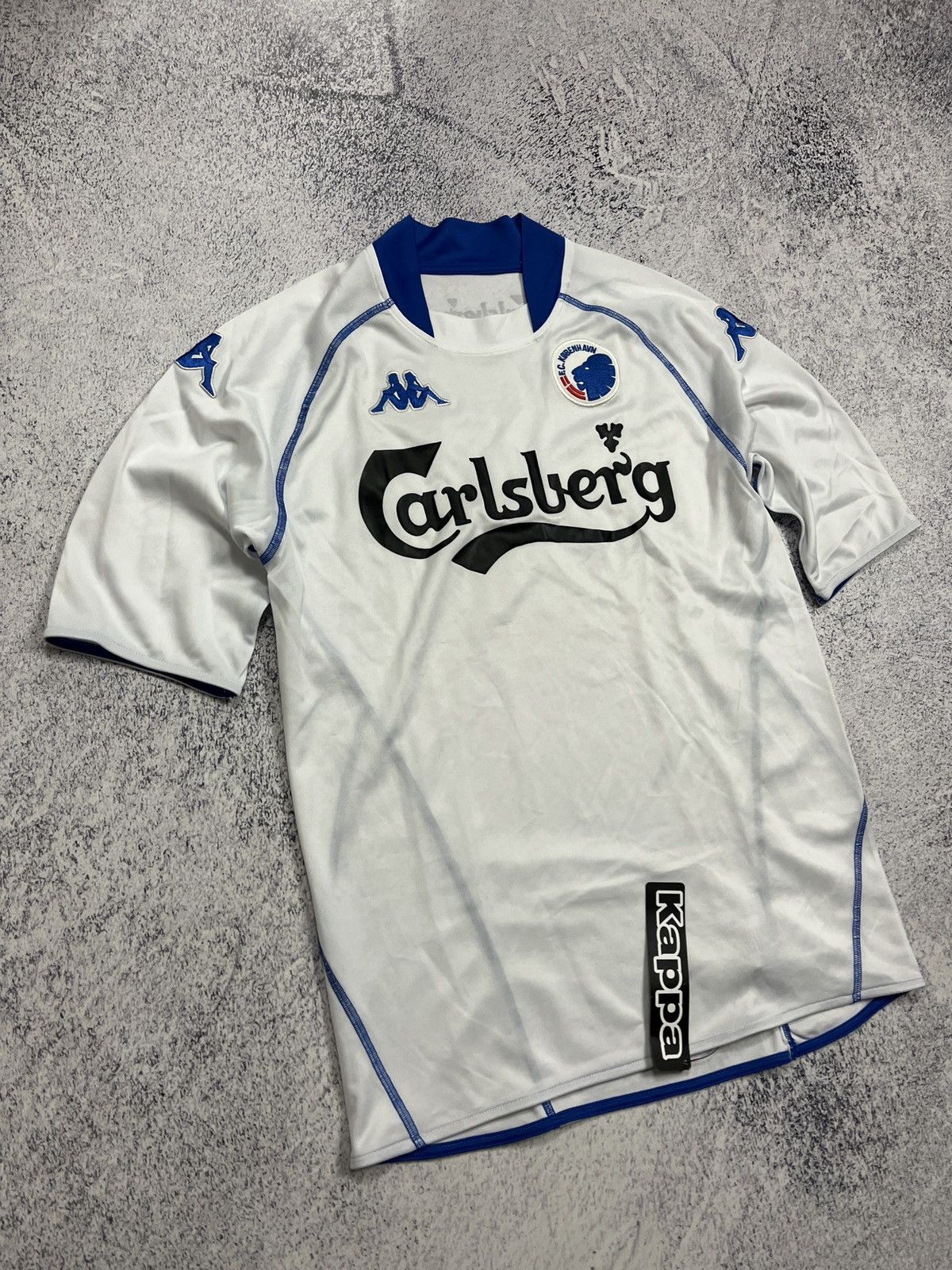 Kappa × Vintage Vintage FC Copenhagen Kappa 2008-09 Soccer Jersey Rare NWT! Size US M / EU 48-50 / 2 - 6 Thumbnail