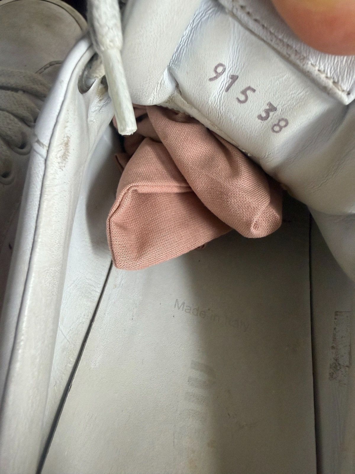 Miu Miu Miu Miu Bleached leather mule sneakers Size US 8 / IT 38 - 6 Thumbnail