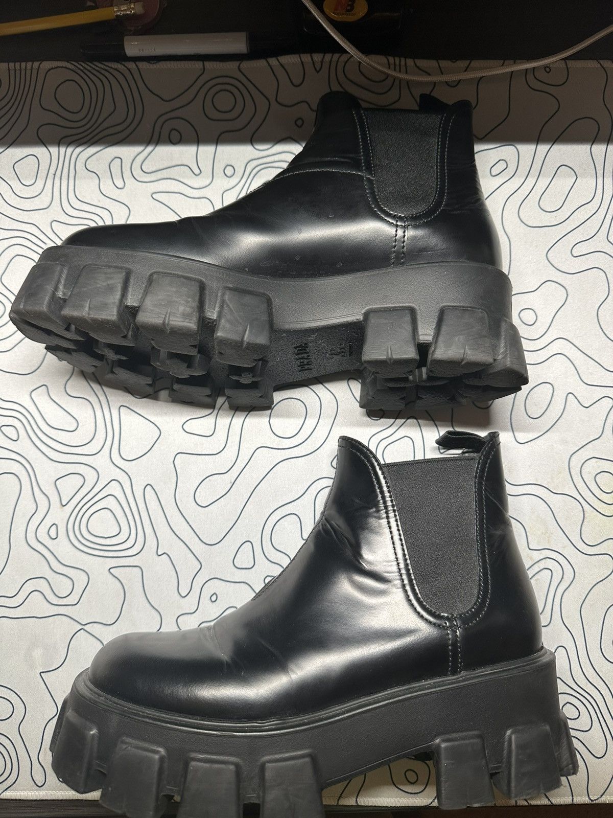 Prada Prada Monolith Chelsea Boot Women’s Size US 8 / IT 38 - 5 Thumbnail
