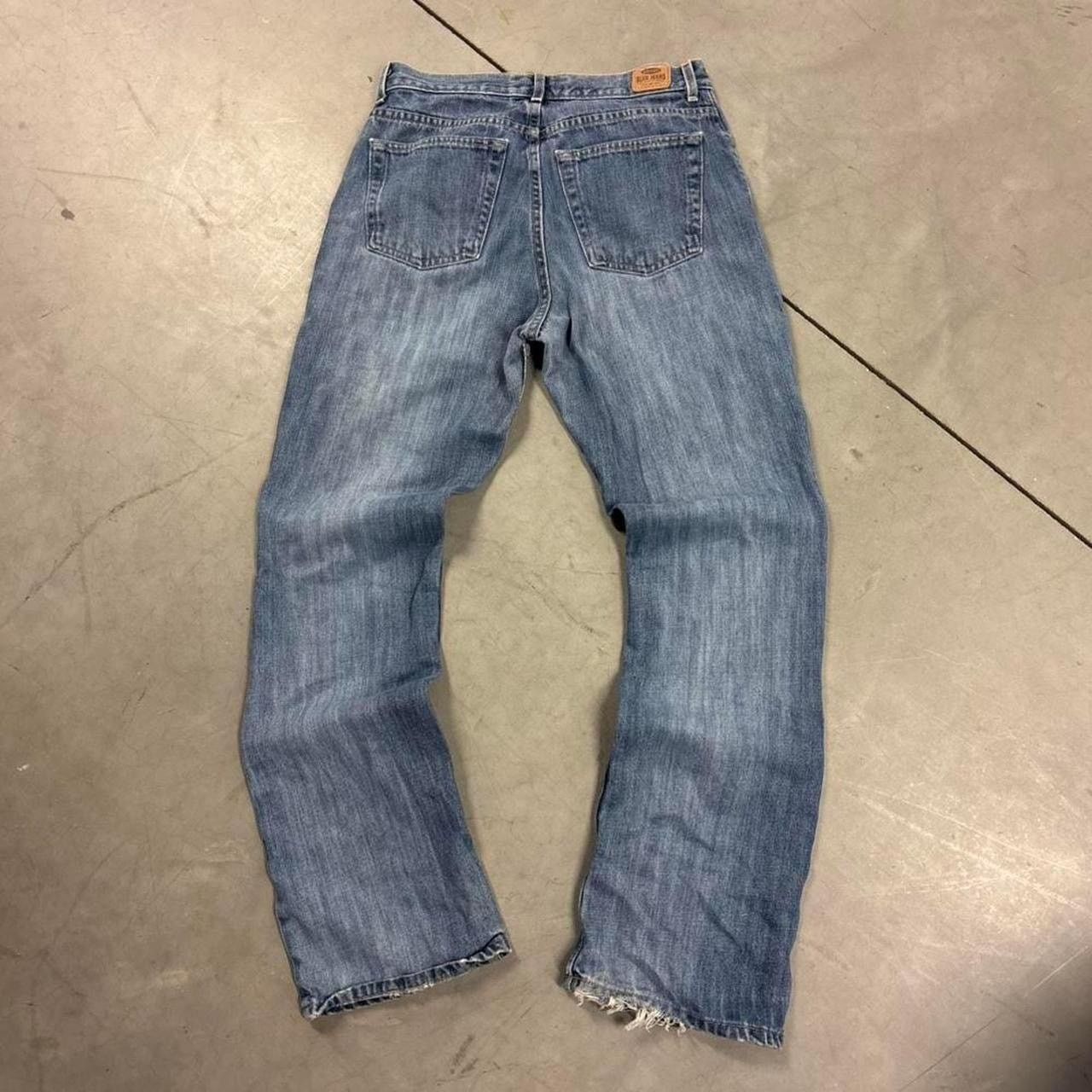 Vintage y2k faded bootcut flared distressed denim jeans Size US 28 / EU 44 - 5 Thumbnail
