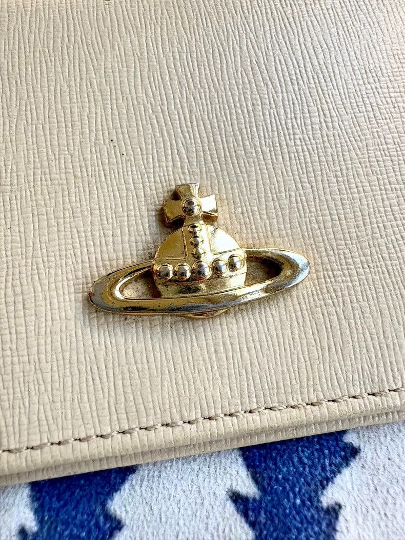 Vivienne Westwood Vivienne Westwood Used beige Saturn card case Size ONE SIZE - 2 Thumbnail