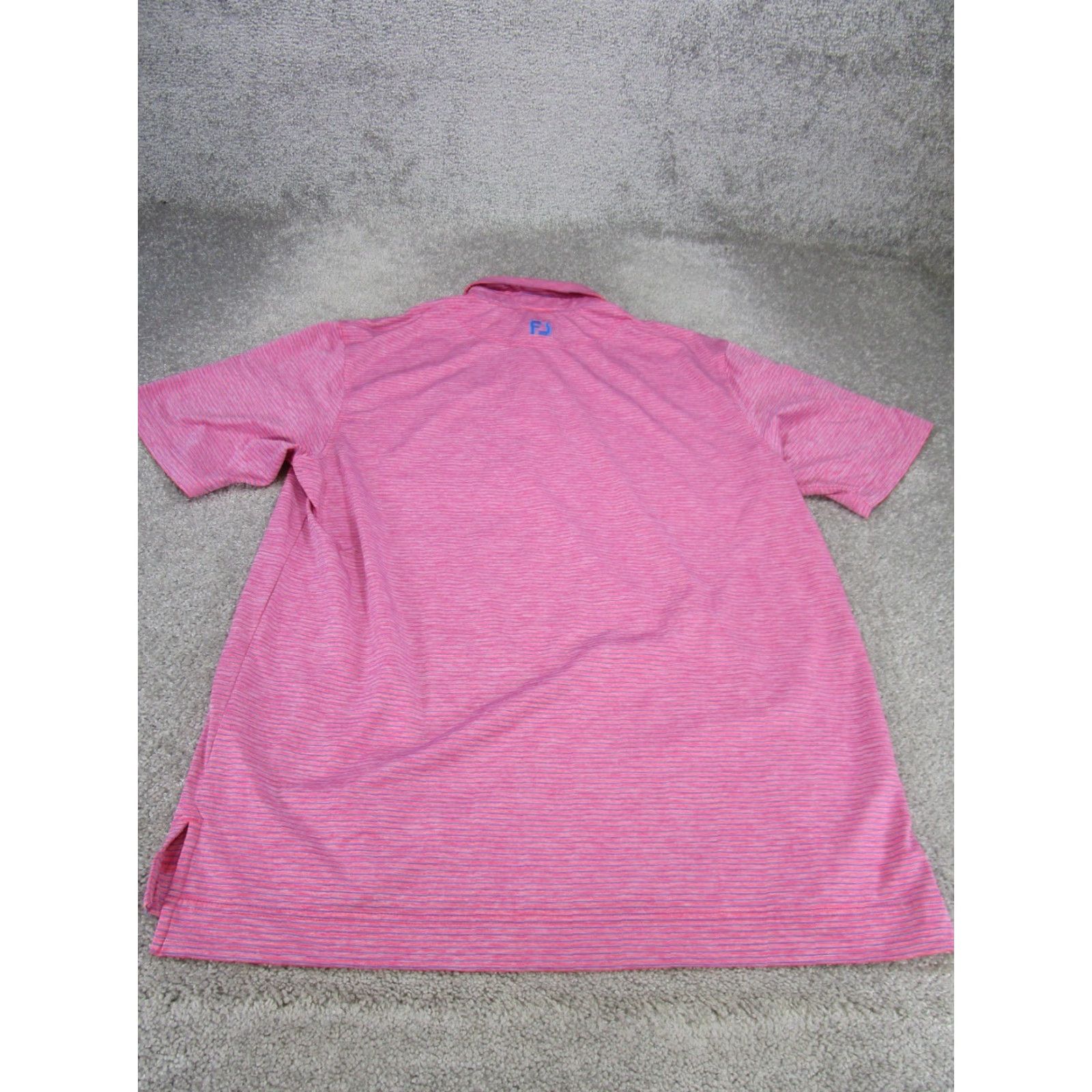 Footjoy Footjoy Polo Shirt Mens L Pink Stretch Performance Golf Shirt Size US L / EU 52-54 / 3 - 3 Thumbnail