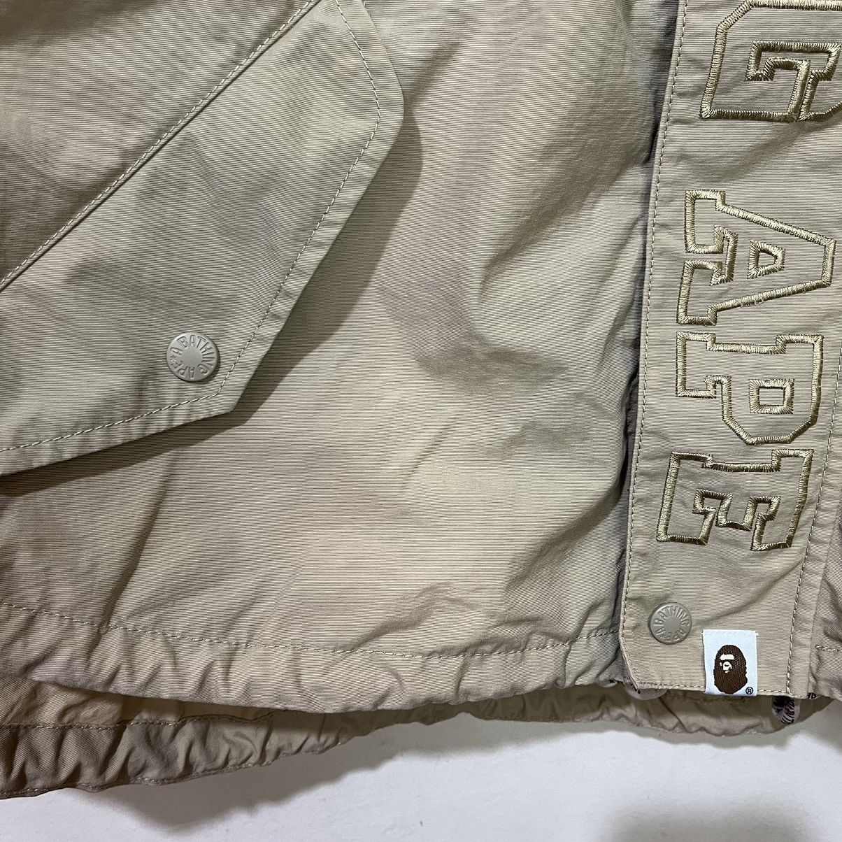 Bape Rare Bape Nylon Poncho Jacket Size ONE SIZE - 20 Thumbnail