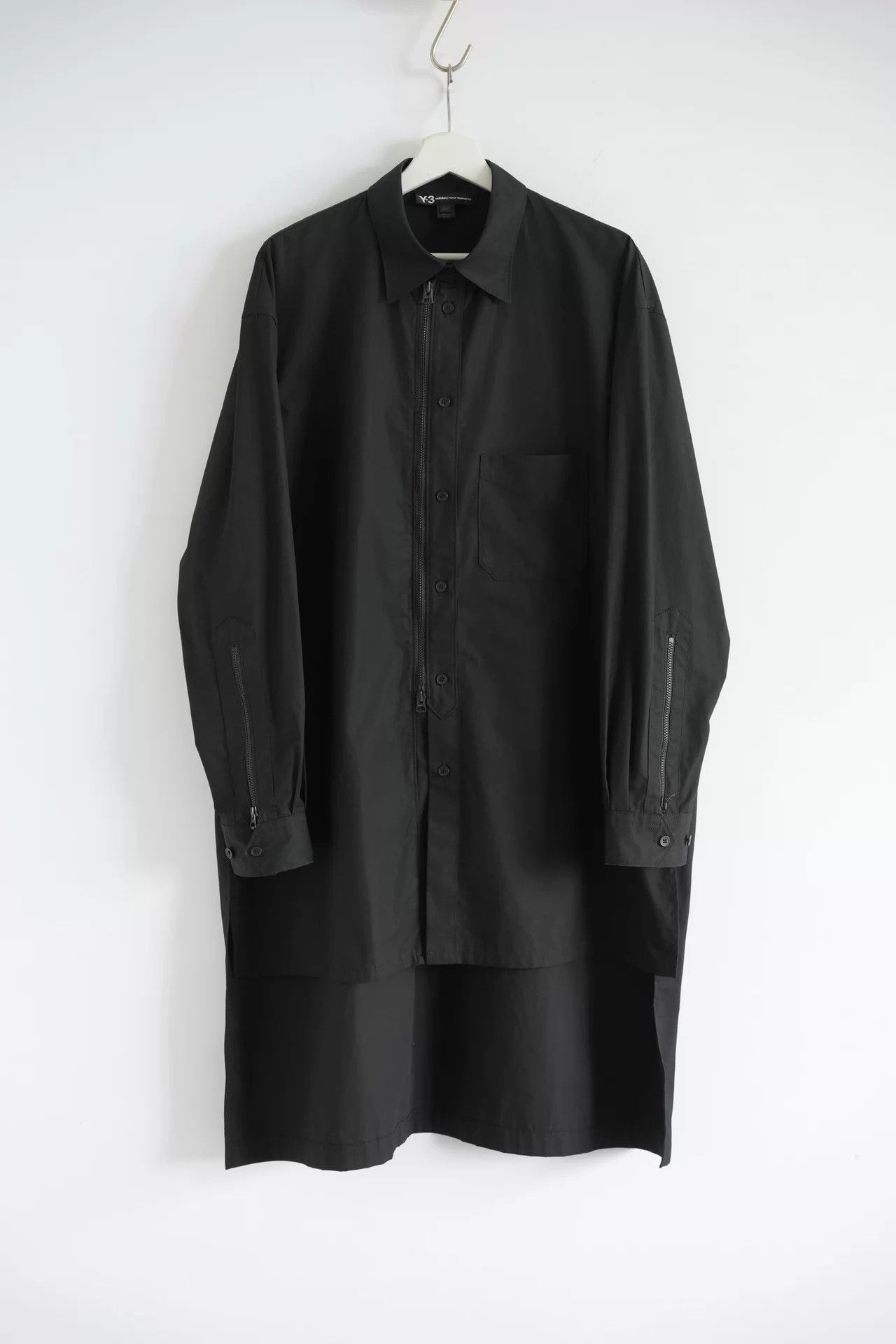 Yohji Yamamoto Yohji Yamamoto 23SS Berserk Crow Zip Cotton Shirt Size US S / EU 44-46 / 1 - 2 Thumbnail