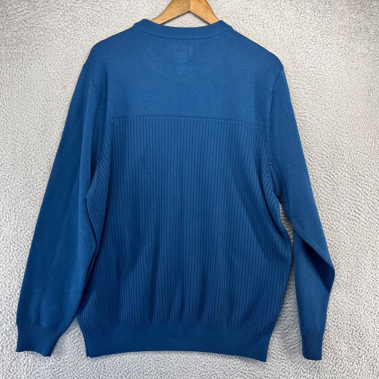 Duluth Trading Company Duluth Trading Co Sweater Men's Large Blue Coolmax Wool NEW Size US L / EU 52-54 / 3 - 10 Thumbnail