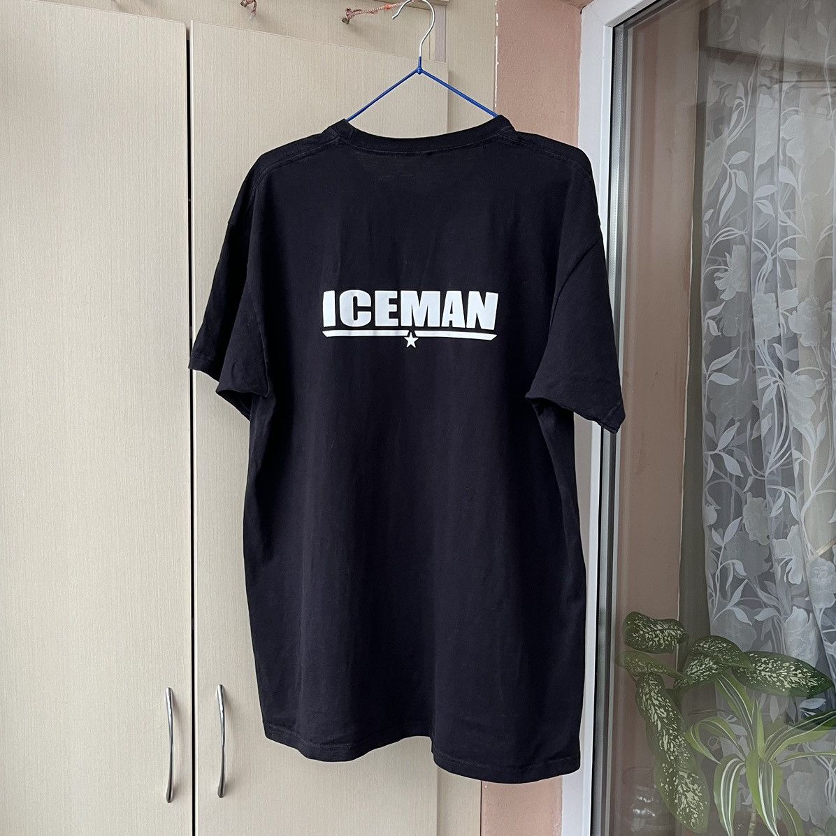 Vintage Vintage Top Gun Iceman T-shirt Movie Promo Tee Black XL Y2K Size US M / EU 48-50 / 2 - 2 Thumbnail