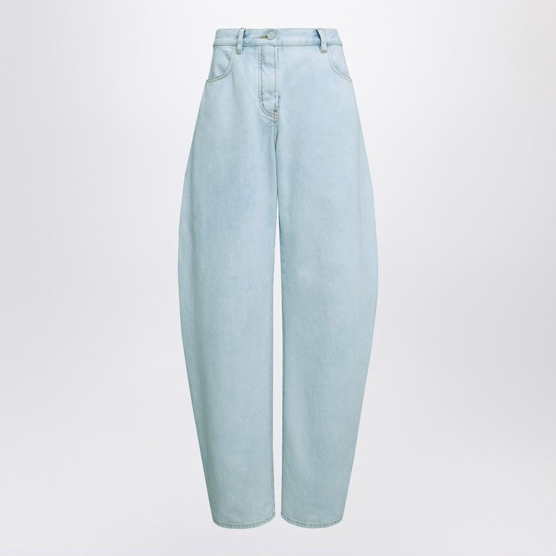 Alaia Alaia Rounded Jeans In Ice Denim Size 30" / US 8 / IT 44 - 1 Thumbnail