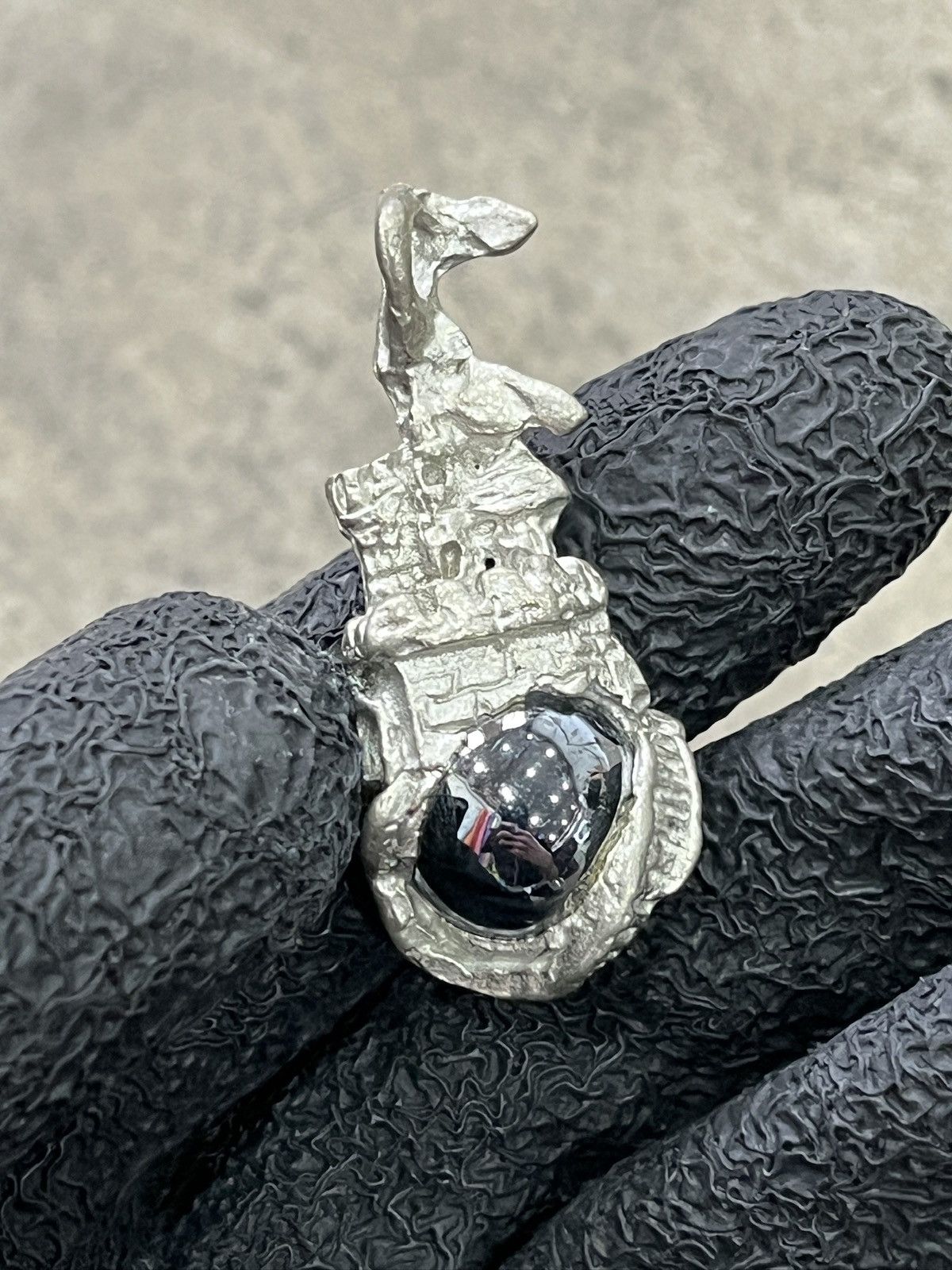 Other Molten Silver Wizard Chain Pendant (unisex) Size ONE SIZE - 4 Thumbnail