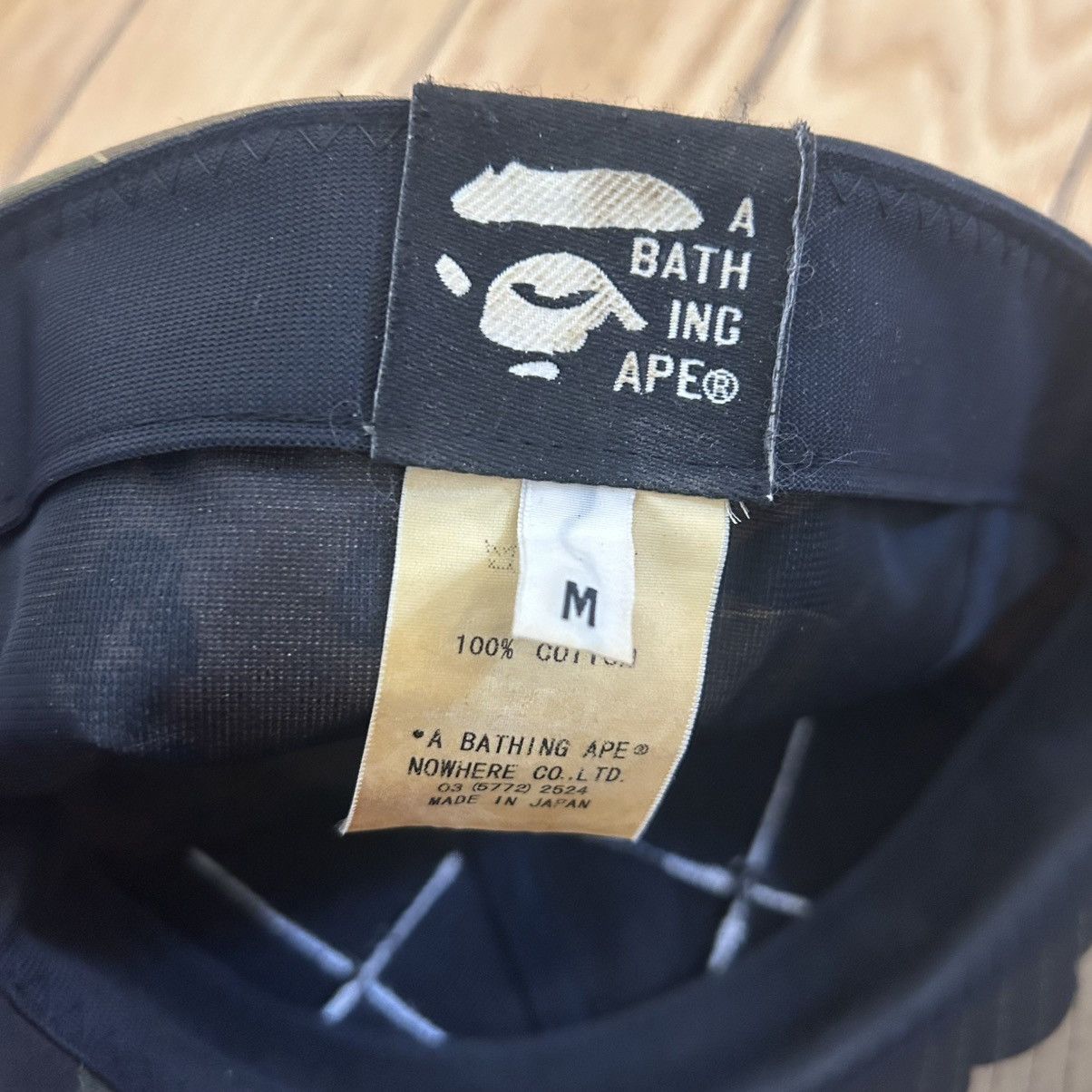 Bape Bape Kaws Camo Baseball Cap Green Camo Medium Size ONE SIZE - 3 Thumbnail