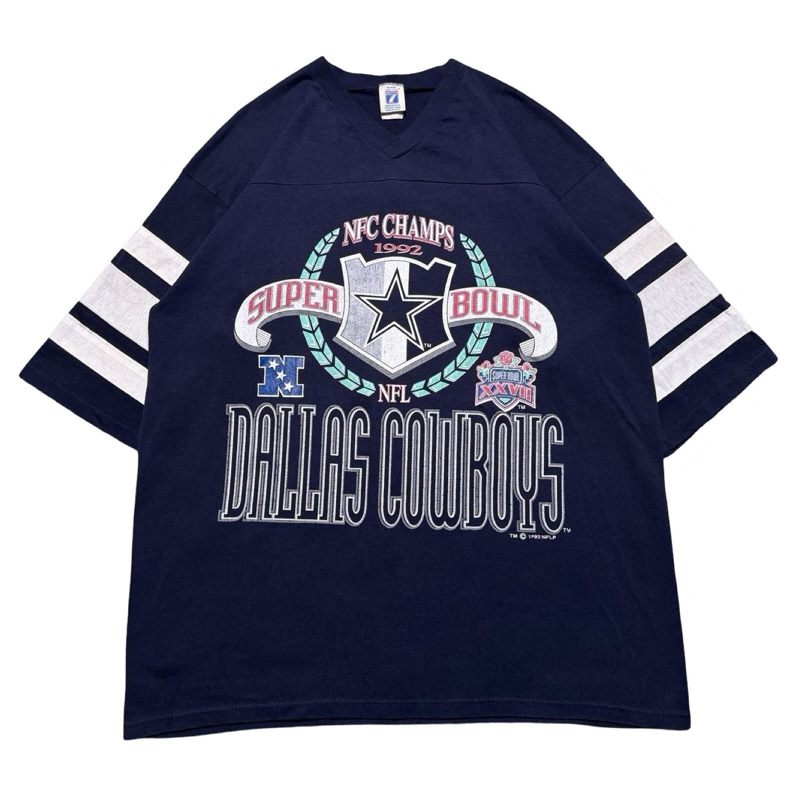 Logo 7 Vintage 90s Logo 7 NFC Champs 1992 Super Bowl T Shirt XL Size US XL / EU 56 / 4 - 1 Thumbnail