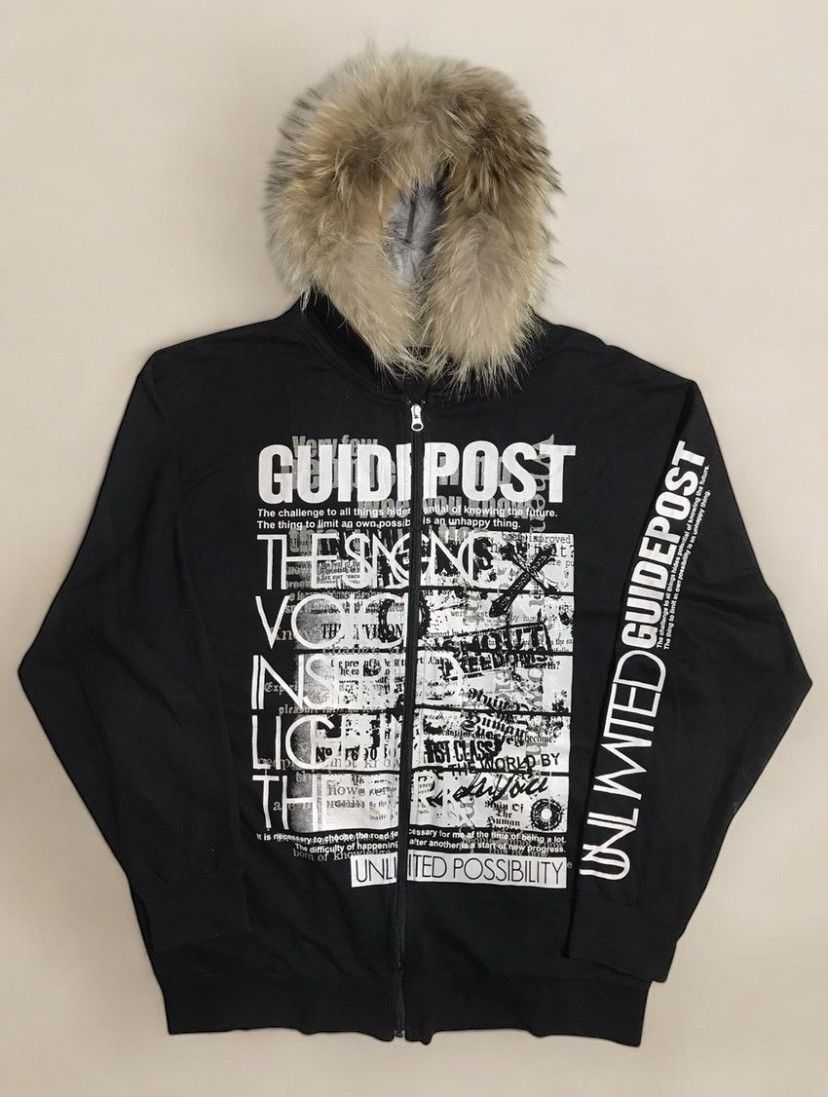 If Six Was Nine Beaumont 2000s Poem Fur Hoodie Size US XXL / EU 58 / 5 - 1 Thumbnail