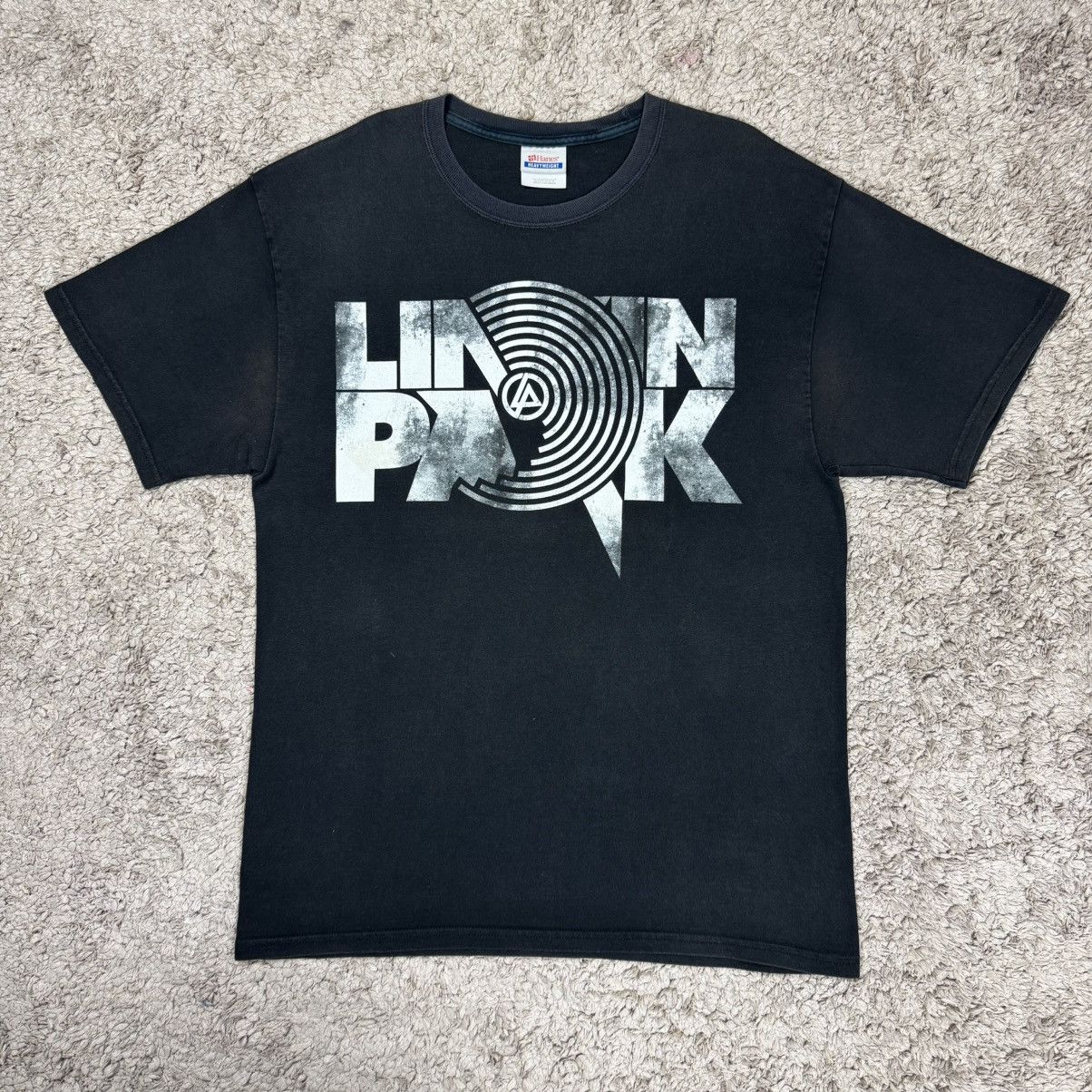 Band Tees Vintage Linkin Park Spellout T-shirt Size US L / EU 52-54 / 3 - 1 Thumbnail