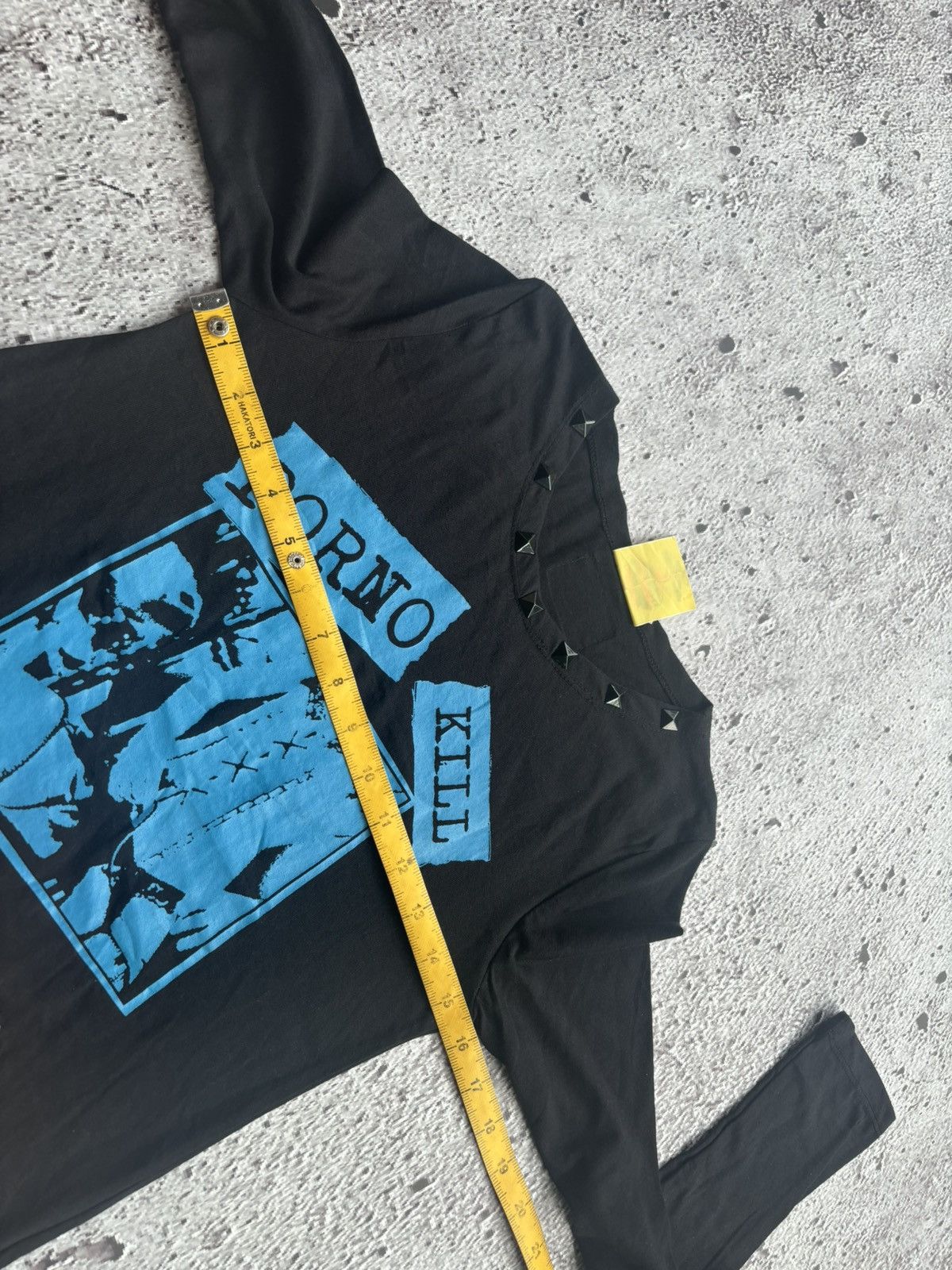 If Six Was Nine Super Lovers Porno Kill Studded Longsleeve Size M / US 6-8 / IT 42-44 - 10 Thumbnail