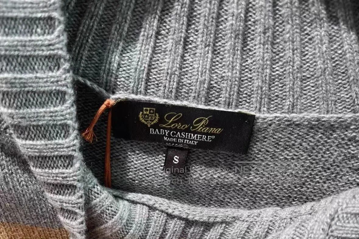 Loro Piana Loro Piana Striped Cashmere Sweater. Size S / US 4 / IT 40 - 6 Thumbnail