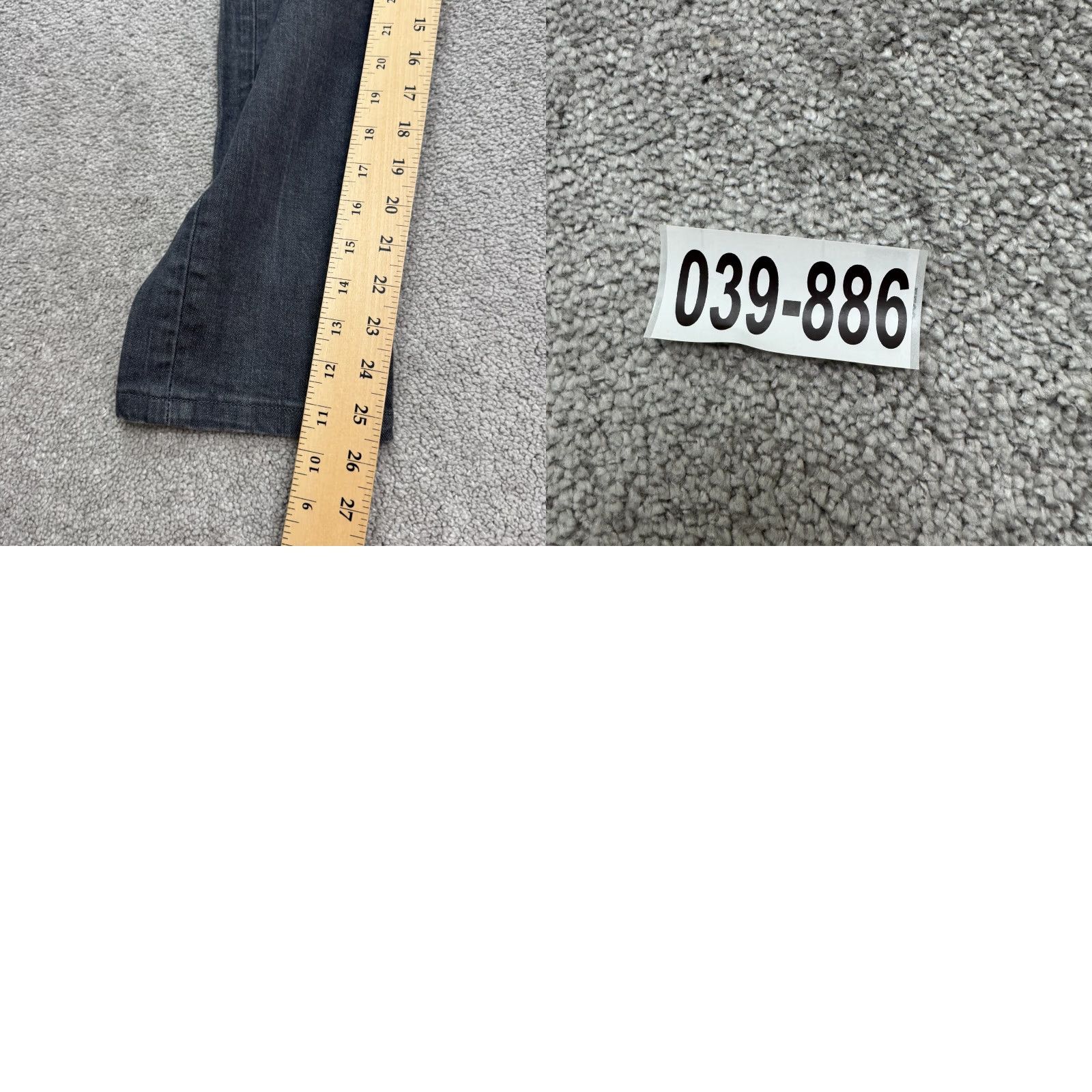 Levi's Levi's 511 Slim Fit Denim Jeans Mens 30x30 Gray Charcoal Wash Straight Leg Casual Streetwear USA 5-Pocket Design Size US 30 / EU 46 - 9 Thumbnail
