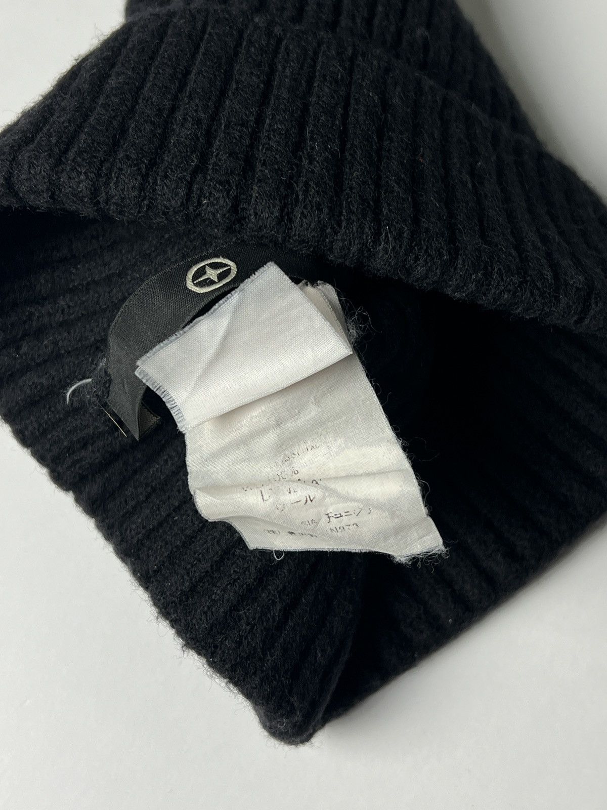 Stone Island stone island y2k beanie hat ribbed wool vintage Size ONE SIZE - 5 Thumbnail