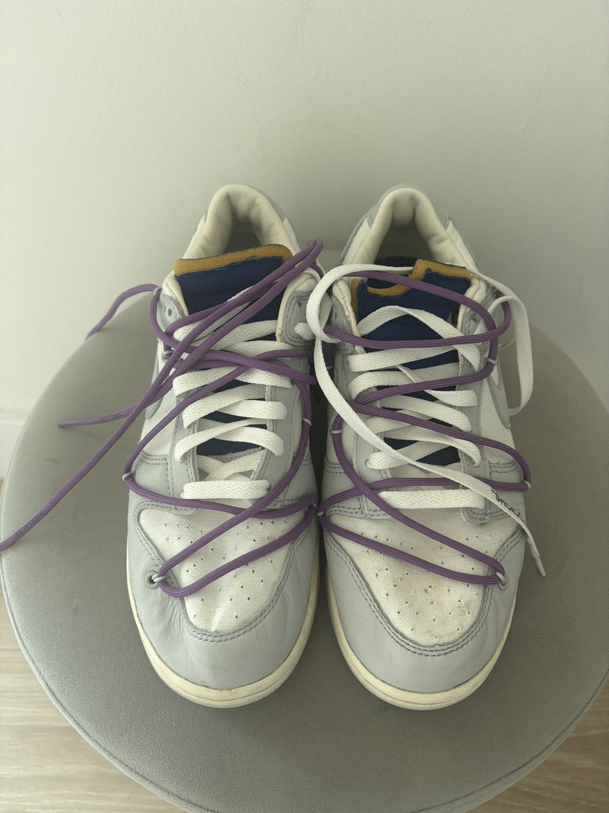 Off-White nike dunk low off white Size US 9.5 / EU 42-43 - 3 Thumbnail