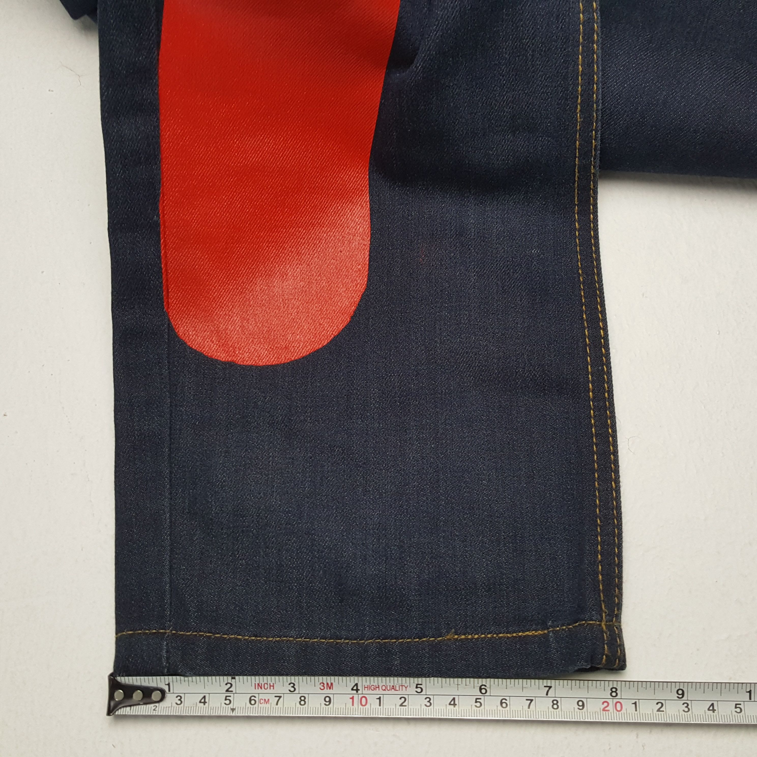 Japanese Brand × Vintage EVISU Japanese Brand Streetwear Custom Daicock Jeans Size US 34 / EU 50 - 11 Thumbnail