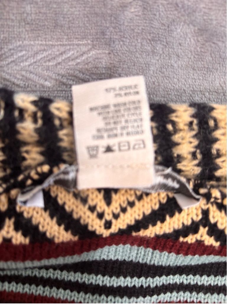 American Rag Women's American Rag Cardigan XS Black Red Patterned Size XS / US 0-2 / IT 36-38 - 7 Thumbnail