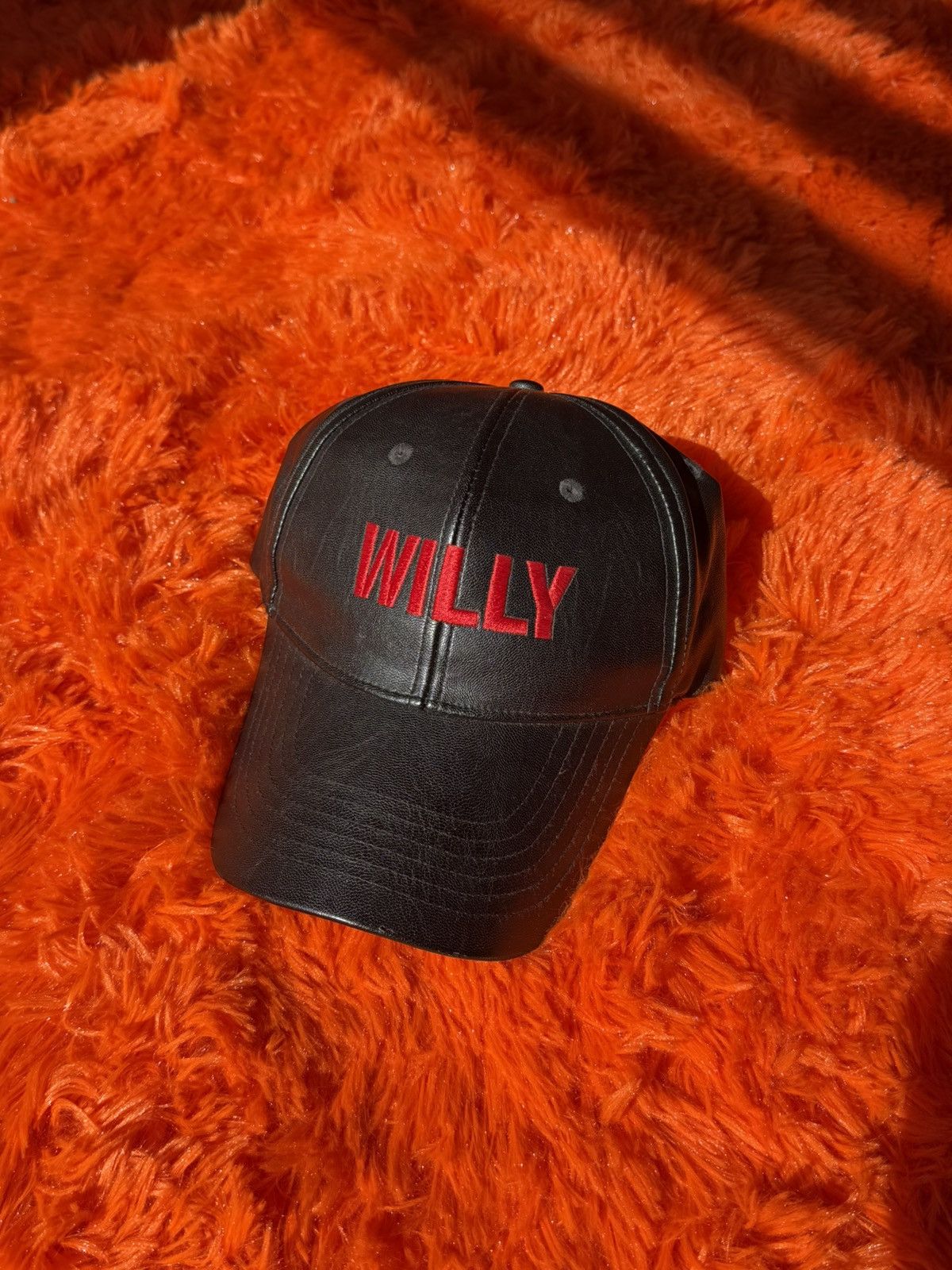 Willy Chavarria Willy Chavarria SS23 „WILLY” leather cap Size ONE SIZE - 1 Thumbnail