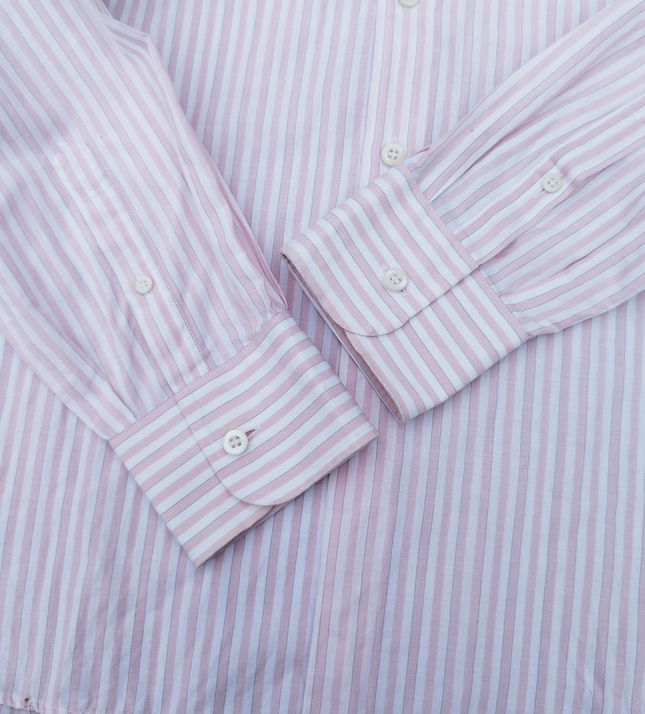 Prada Vintage prada stripes button up Size US XS / EU 42 / 0 - 2 Thumbnail