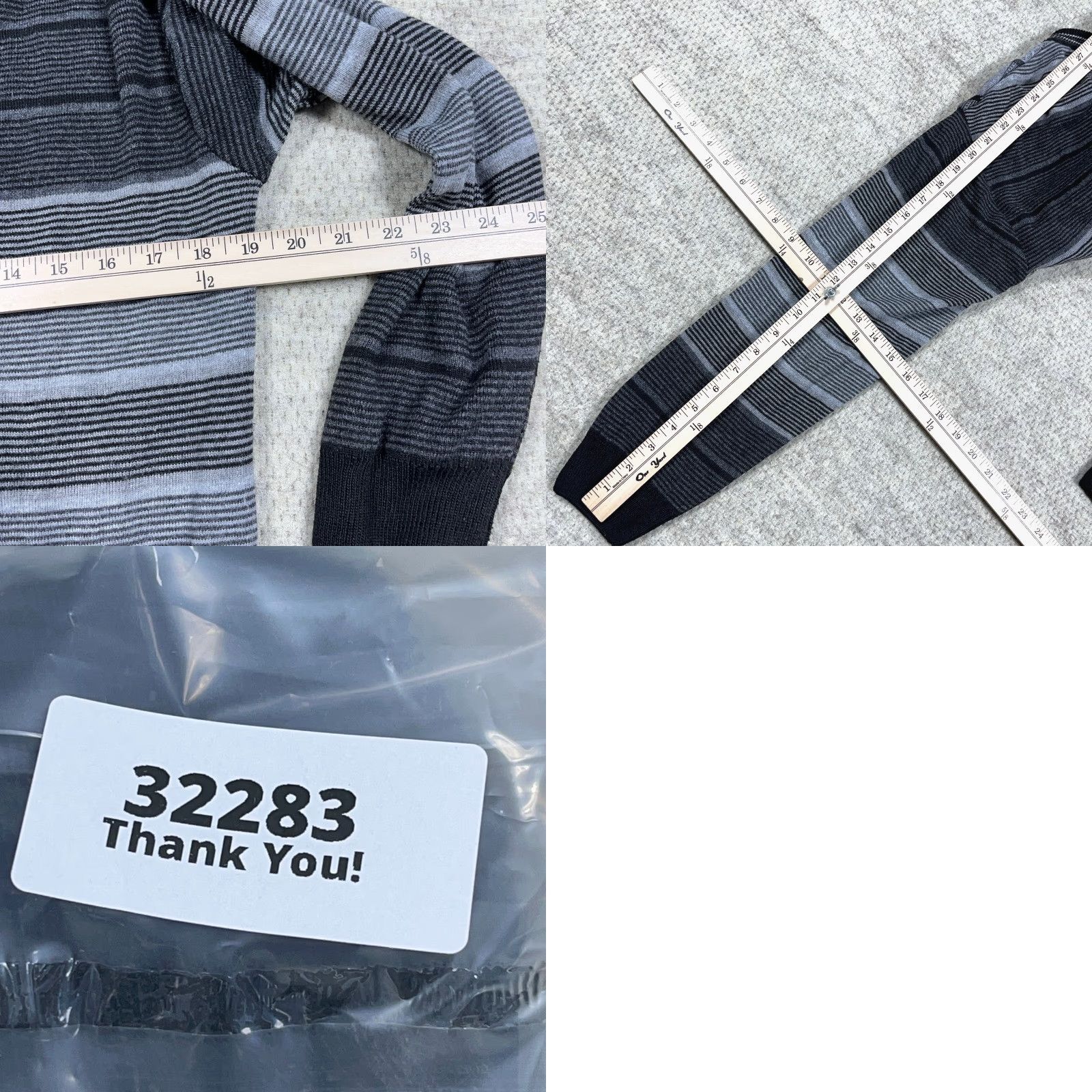Vintage Vintage Aman Grandpa Sweater Men L Gray Black Geometric Knit Crewneck Pullover Knitwear 80s 90s Retro Streetwear Mens Size US L / EU 52-54 / 3 - 8 Thumbnail