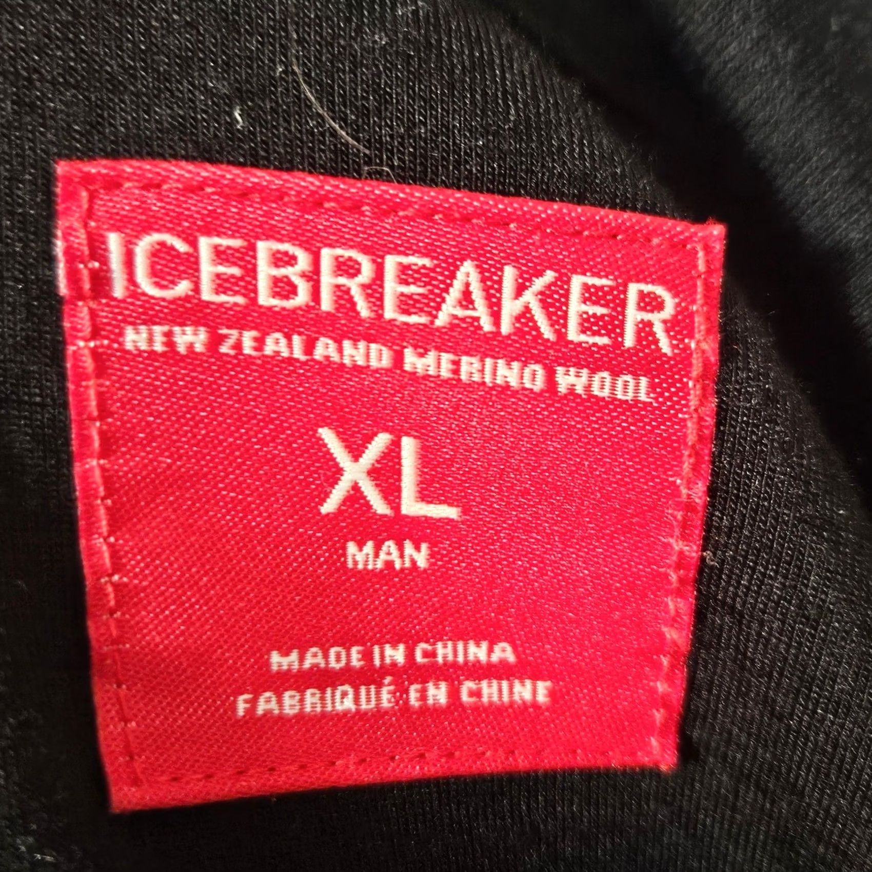 Icebreaker Icebreaker Sweater Mens XL Black Merino Wool Stretch Full Zip Jacket Size Size US XL / EU 56 / 4 - 3 Thumbnail