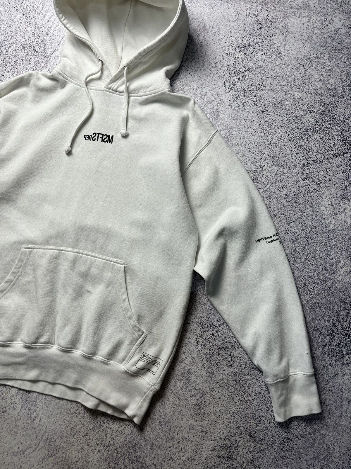 Jaden Smith Vintage MSFTSREP Jaden Smith Hoodie White M Size US M / EU 48-50 / 2 - 10 Thumbnail