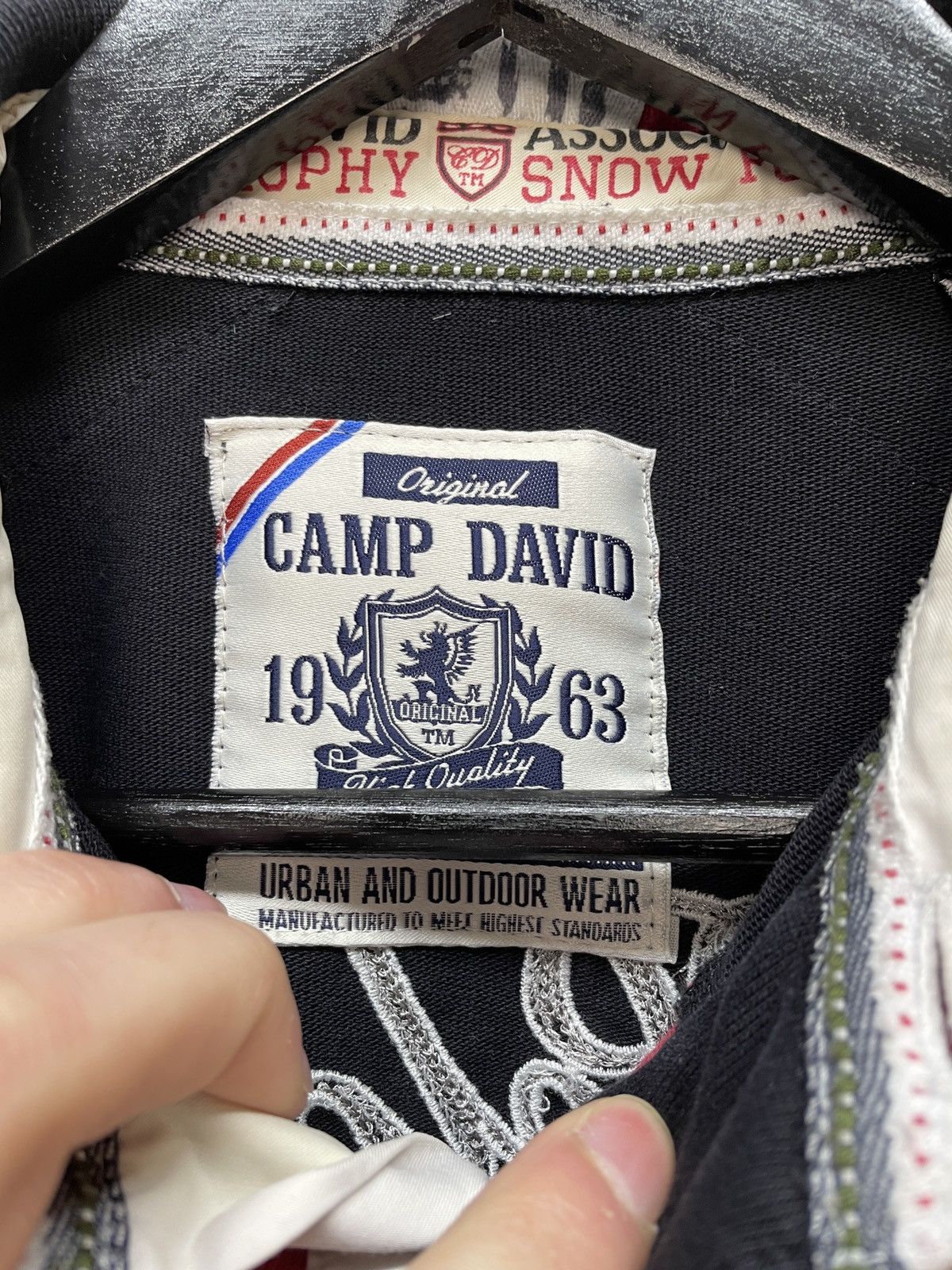 Vintage Vintage Camp David Like Polo Ralph Lauren Rugby Long Sleeve Size US L / EU 52-54 / 3 - 15 Thumbnail