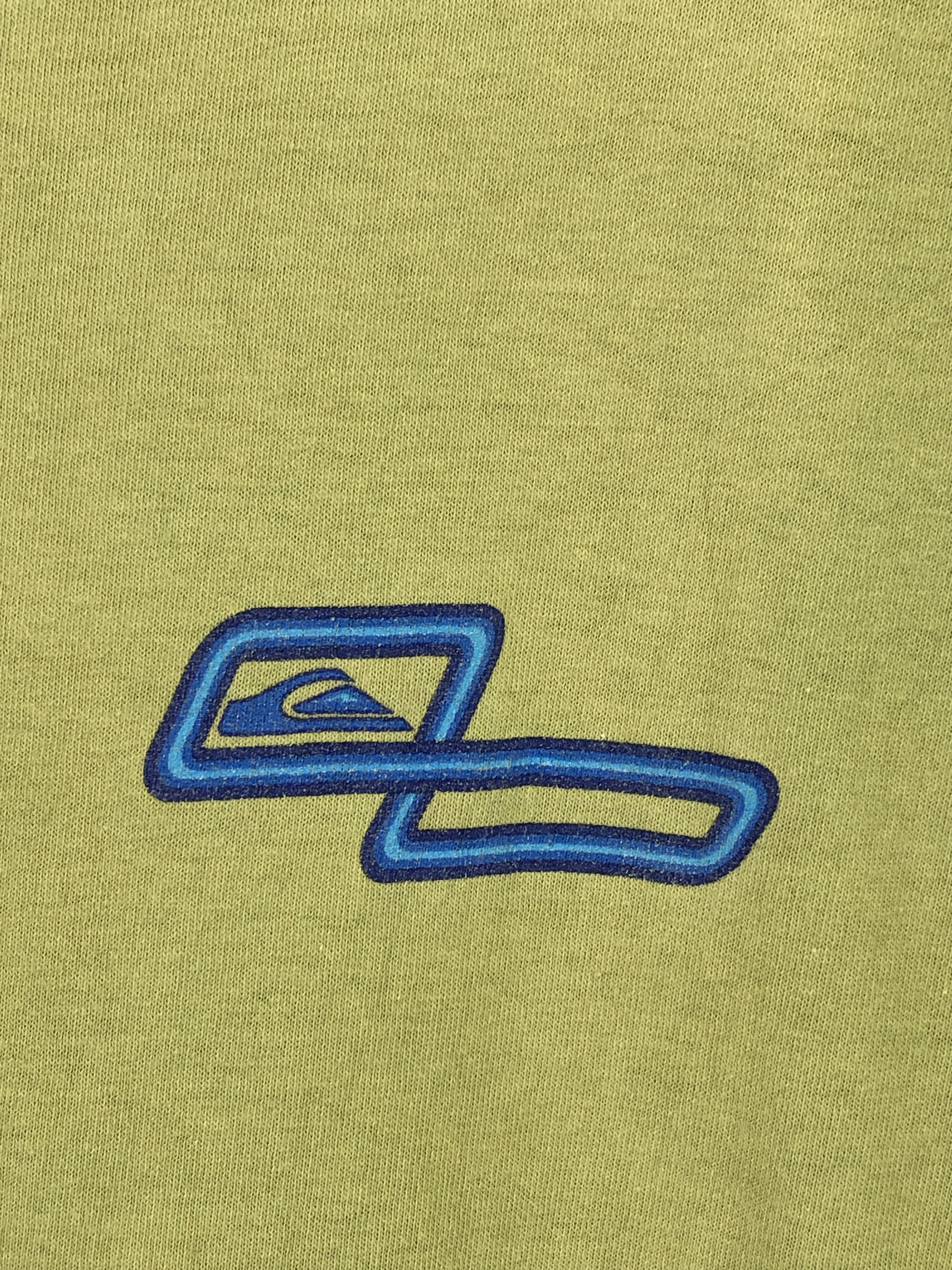 Quiksilver × Vintage Vintage 90s Quiksilver Surfing Short Sleeve T Shirt TA0496 Size US XL / EU 56 / 4 - 7 Thumbnail