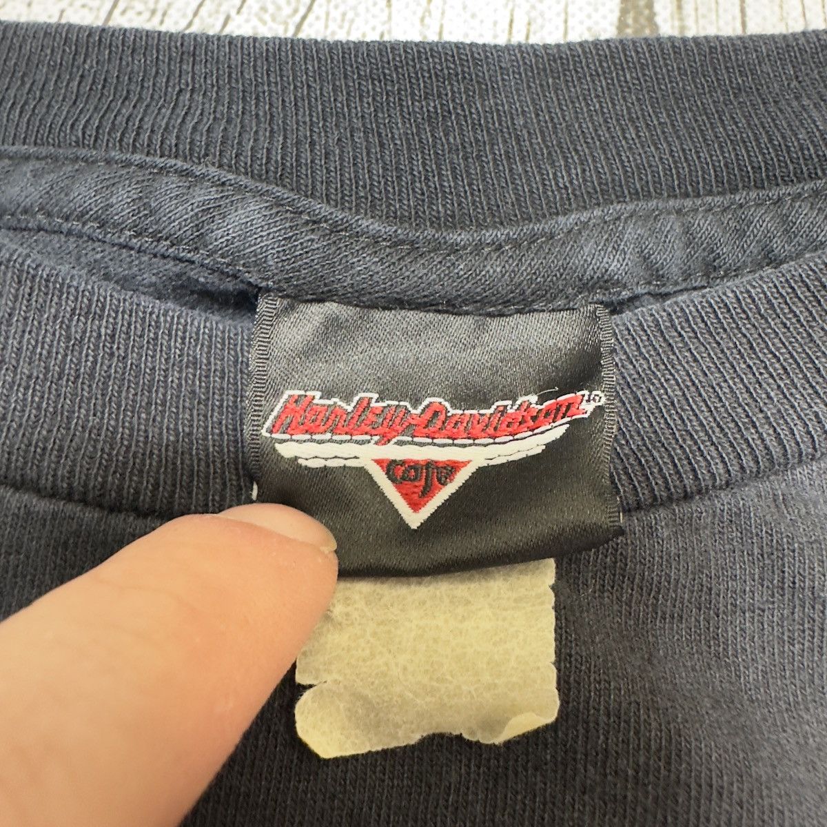 Harley Davidson × Vintage Vintage Harley Davidson Cafe tee Size US XXL / EU 58 / 5 - 4 Thumbnail