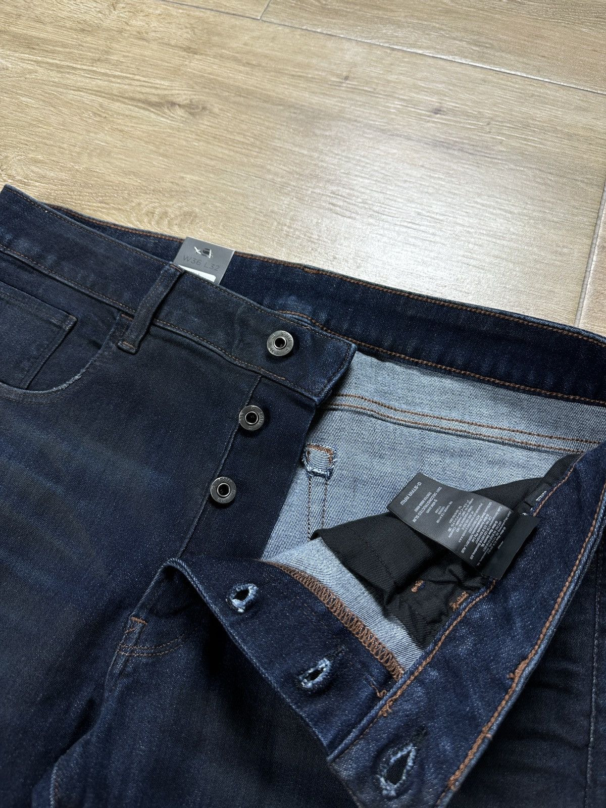 NEW🏷️ G-Star Raw 3301 Deconstructed Slim Denim Jeans