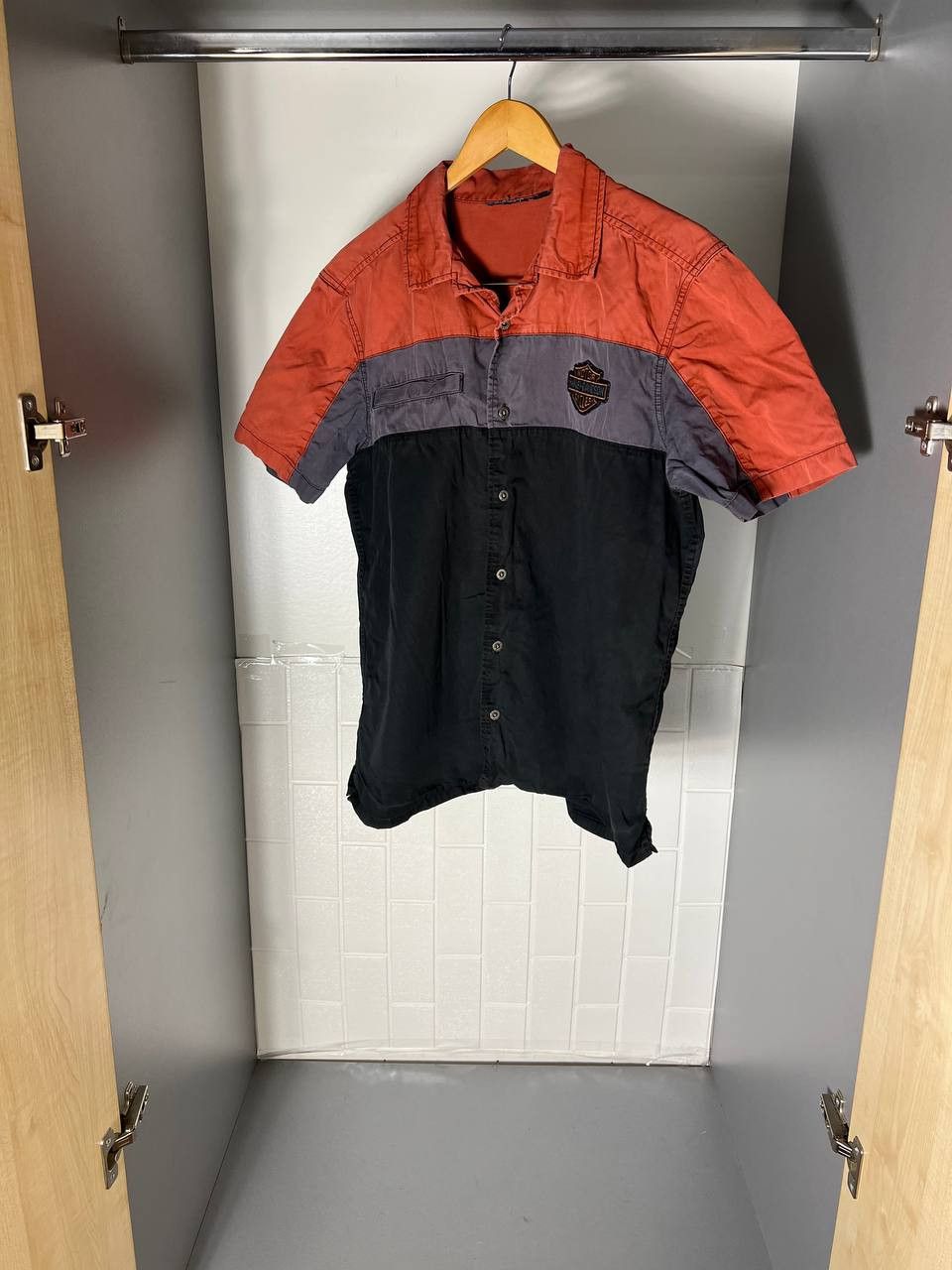 Harley Davidson VINTAGE HARLEY DAVIDSON MOTORCYCLE RETRO SHIRTS Y2K 90s Size US M / EU 48-50 / 2 - 3 Thumbnail