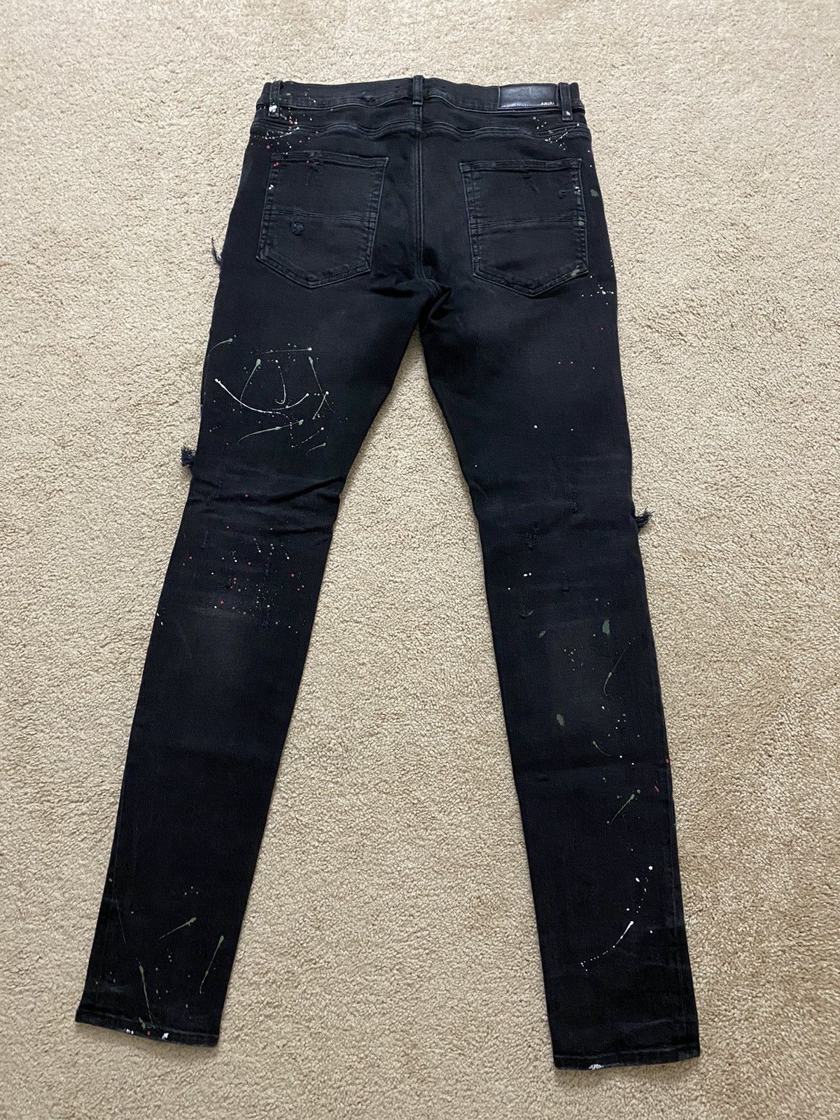 Amiri Amiri Painter Art Patch Jeans Size US 34 / EU 50 - 2 Thumbnail