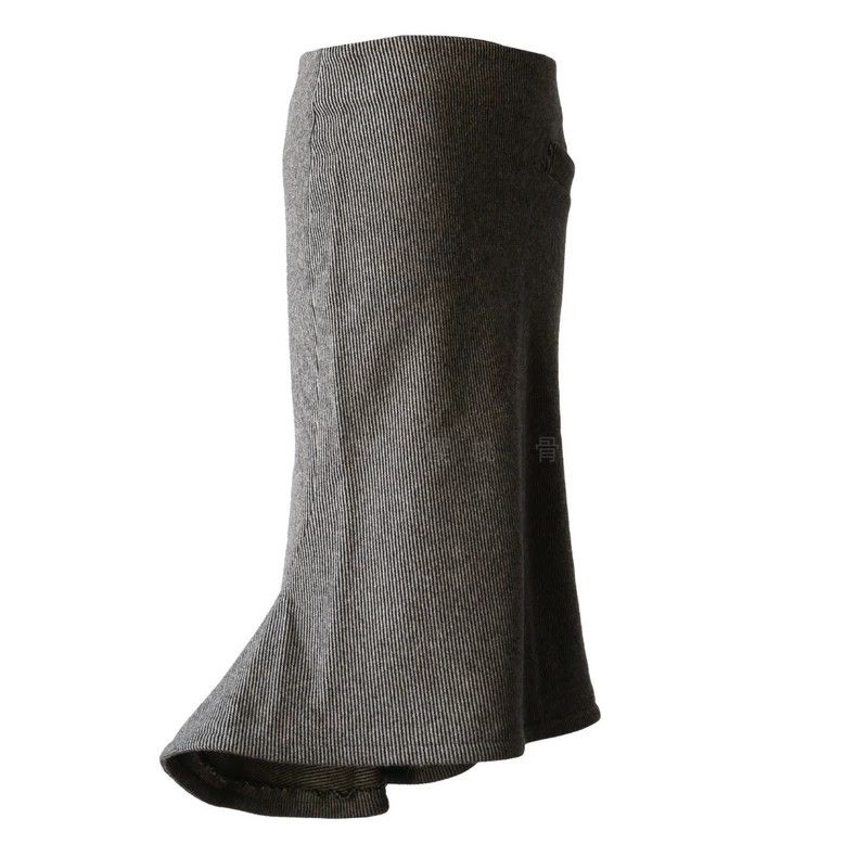 Yohji Yamamoto Yohji Yamamoto size 1 Striped woolen fishtail skirt Size 24" / US 00 / IT 34 - 2 Thumbnail