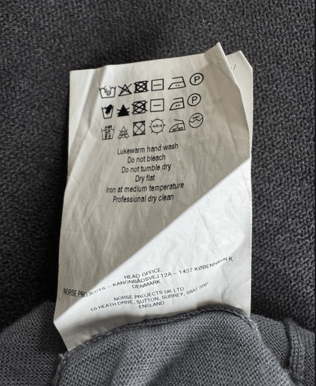 Norse Projects Norse Projects Arktisk Tech Merino Polo Size US M / EU 48-50 / 2 - 6 Thumbnail