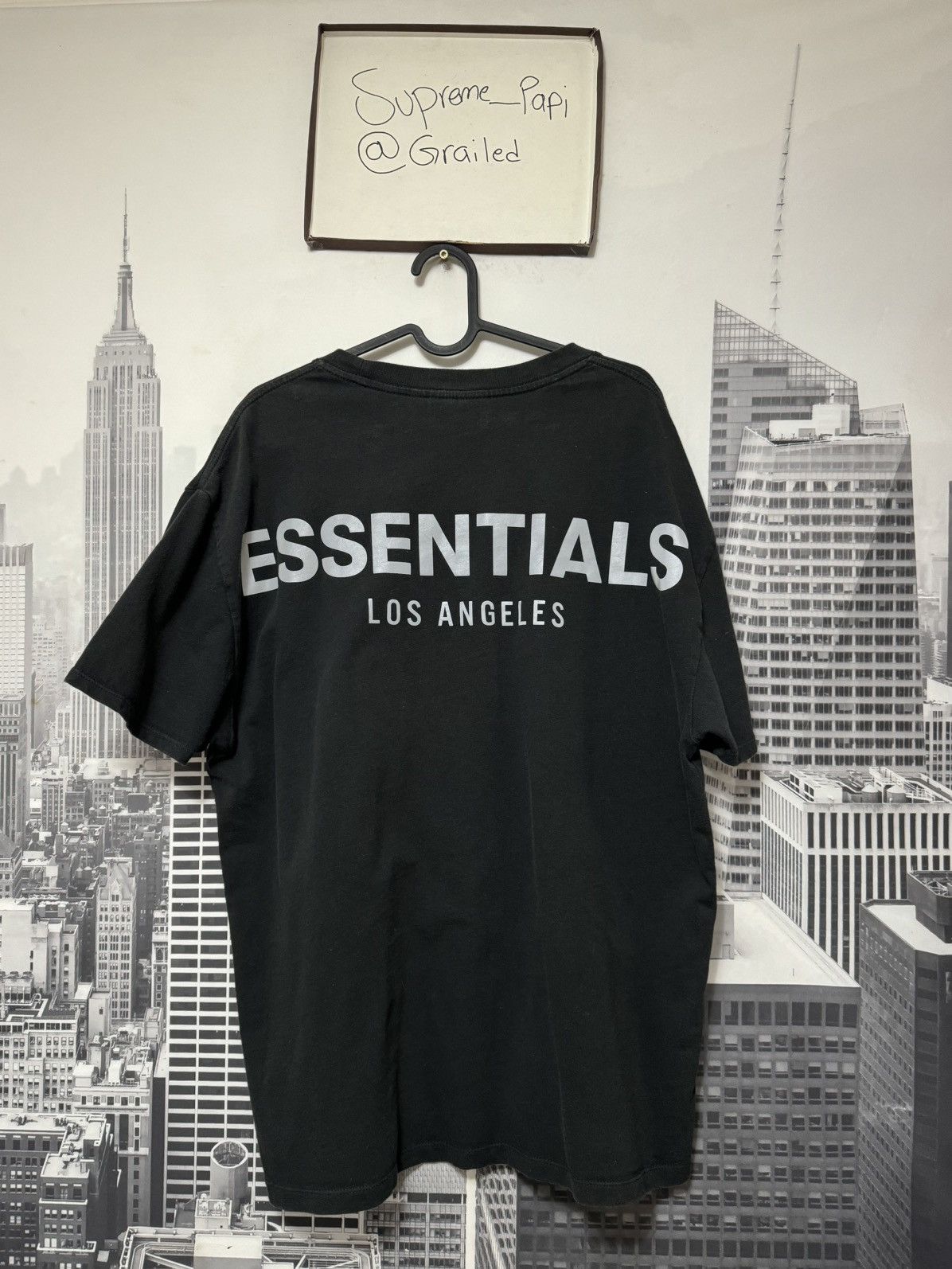 Fear of God Fear of God Essentials Los Angeles 3M Tee SZ Small Black🔥 Size US S / EU 44-46 / 1 - 1 Thumbnail