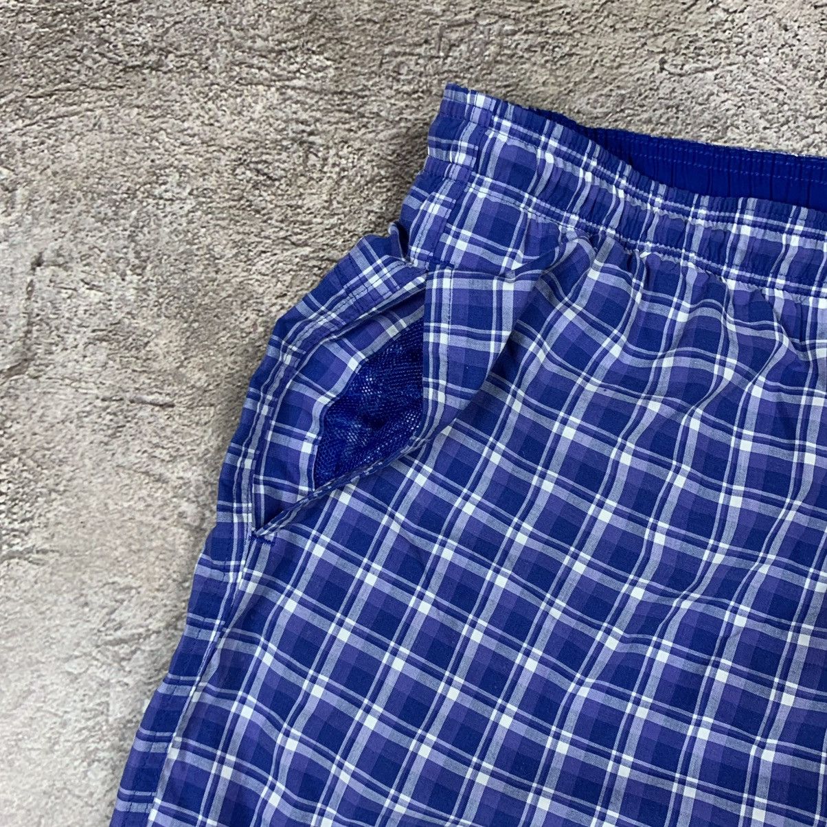 Vintage Vintage Y2K Adidas Checkered Shorts Streetwear Blue Slim 36 Size US 36 / EU 52 - 4 Thumbnail