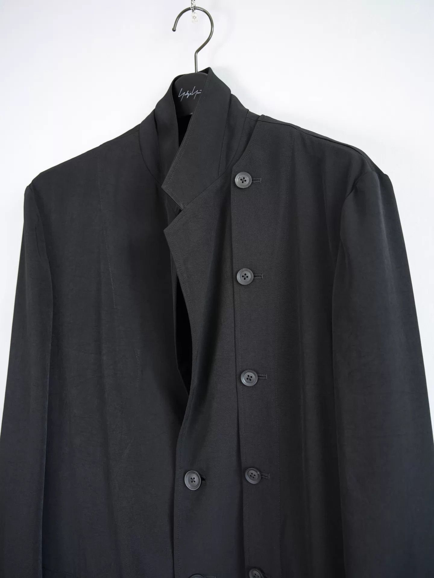 Yohji Yamamoto Yohji Yamamoto 22SS Deconstructed Removable Triacetate Jkt Size US M / EU 48-50 / 2 - 4 Thumbnail