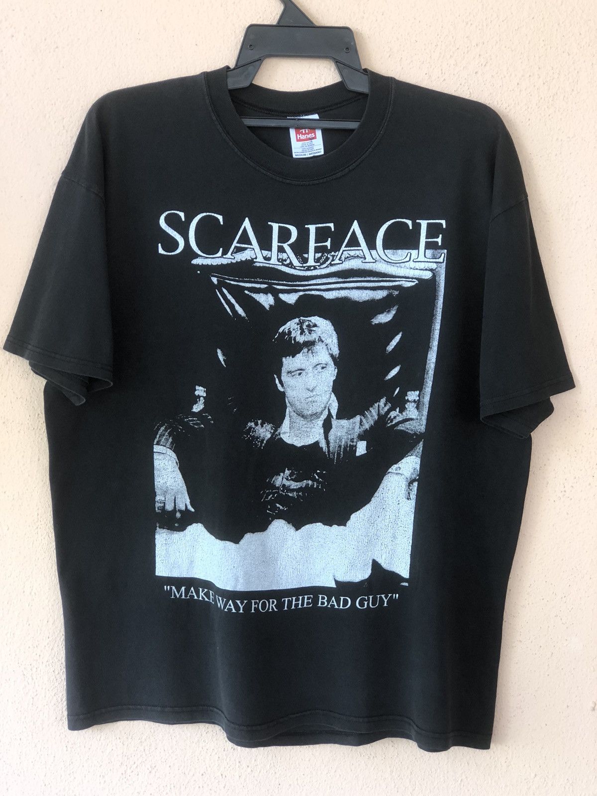 Vintage Vintage 90s SCARFACE Al Pachino Crime Movie Tee Size US L / EU 52-54 / 3 - 1 Thumbnail