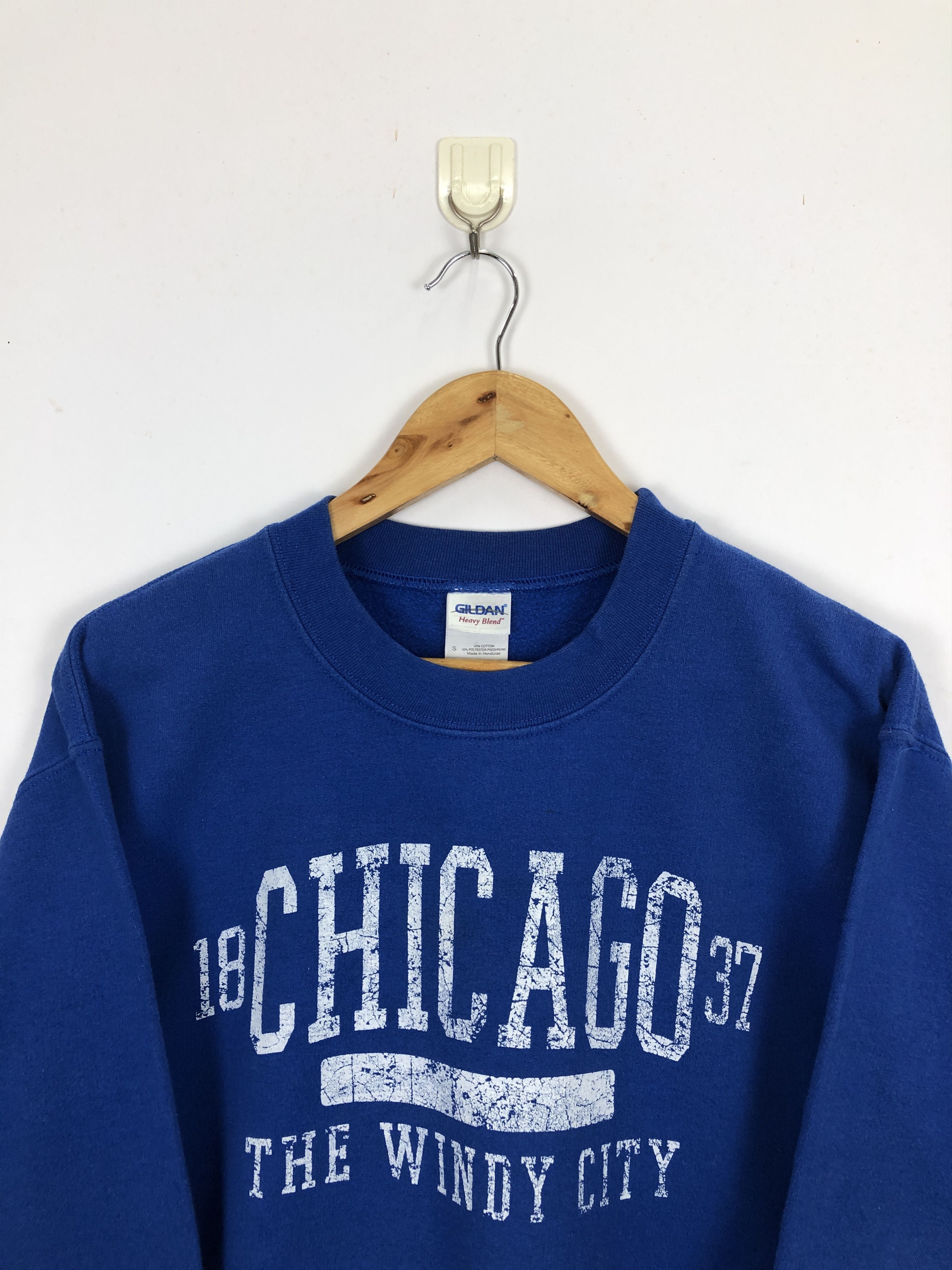 Vintage Vintage Chicago City Pullover Crewneck Sweatshirt Size US S / EU 44-46 / 1 - 2 Thumbnail