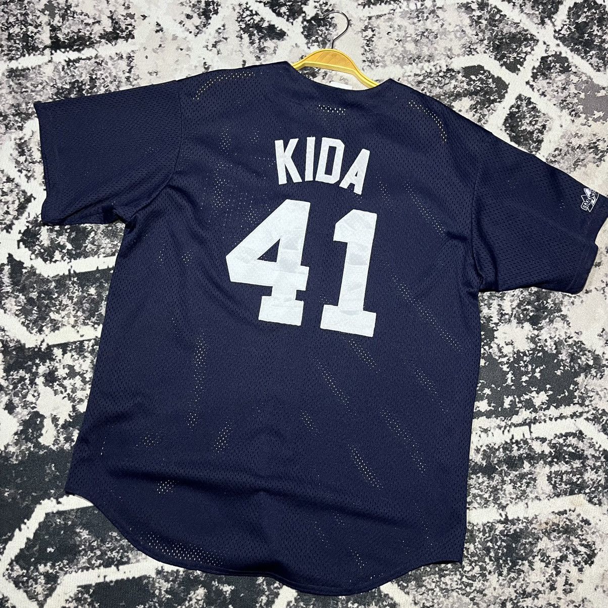 MLB Vintage Majestic Athletic Detroit Tigers Jersey Kida #41 Size US L / EU 52-54 / 3 - 8 Thumbnail