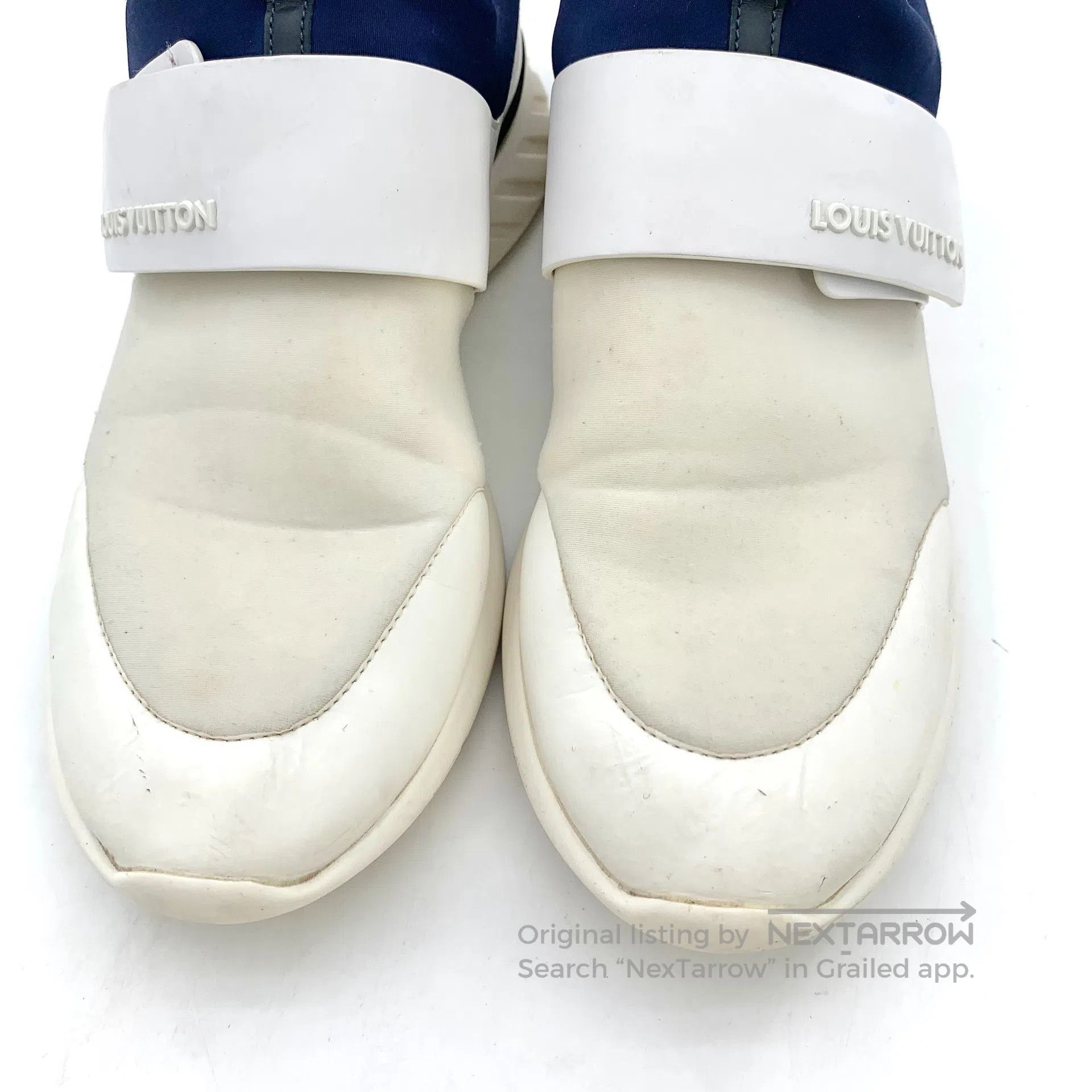 Louis Vuitton Louis Vuitton White Magic Tape Casual Flat Sports Shoes| Size US 8 / EU 41 - 9 Thumbnail