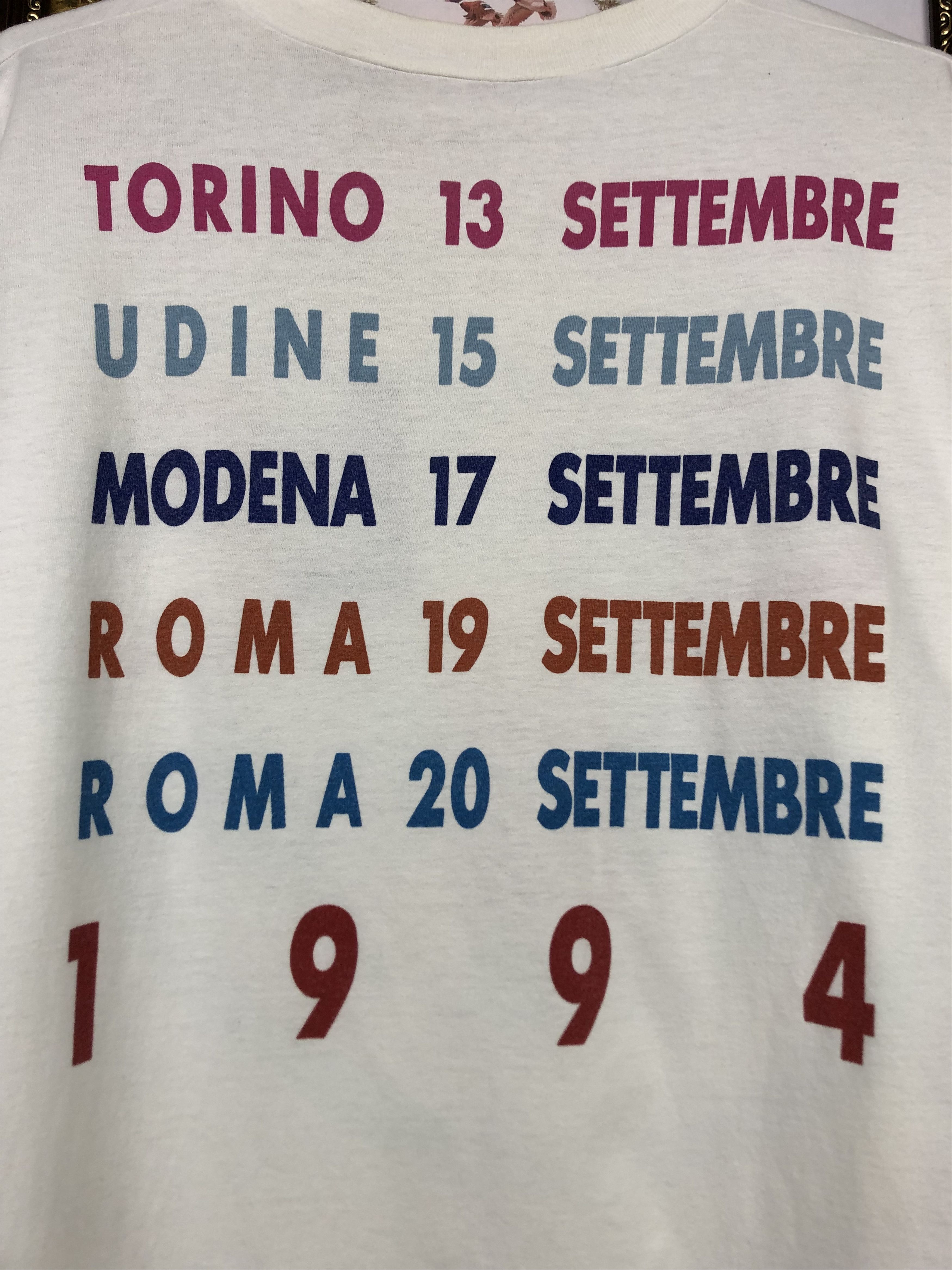 Band Tees Vintage 90 Pink Floyd Golf 1994 Italian Tour Band Shirt Tee Size US L / EU 52-54 / 3 - 11 Thumbnail