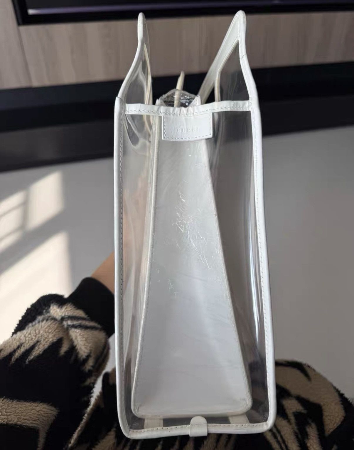 Gucci Gucci Transparent Tote Dual-purpose Handbag J36 Size ONE SIZE - 5 Thumbnail