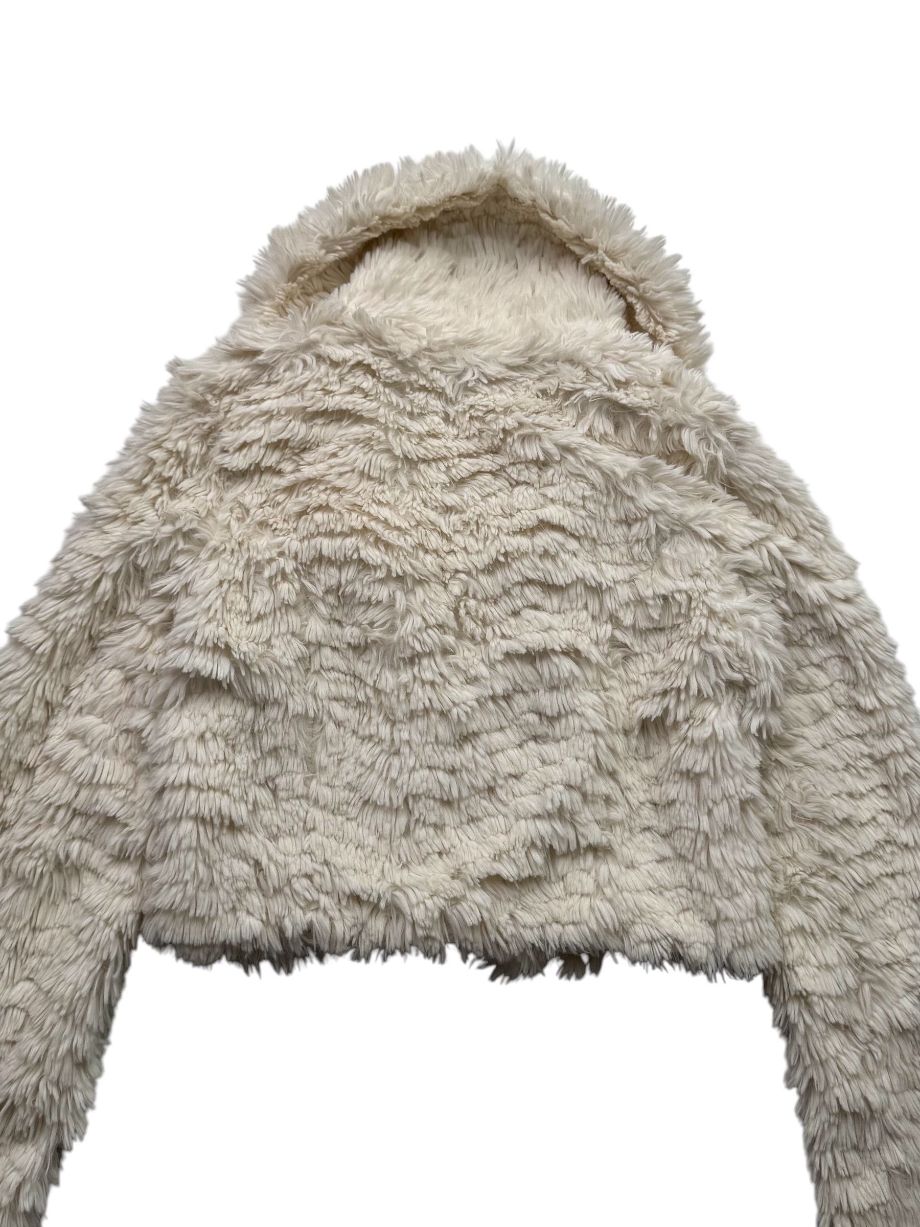 Japanese Brand Vintage Cropped Faux Fur Jacket W84(V9) Size S / US 4 / IT 40 - 5 Thumbnail