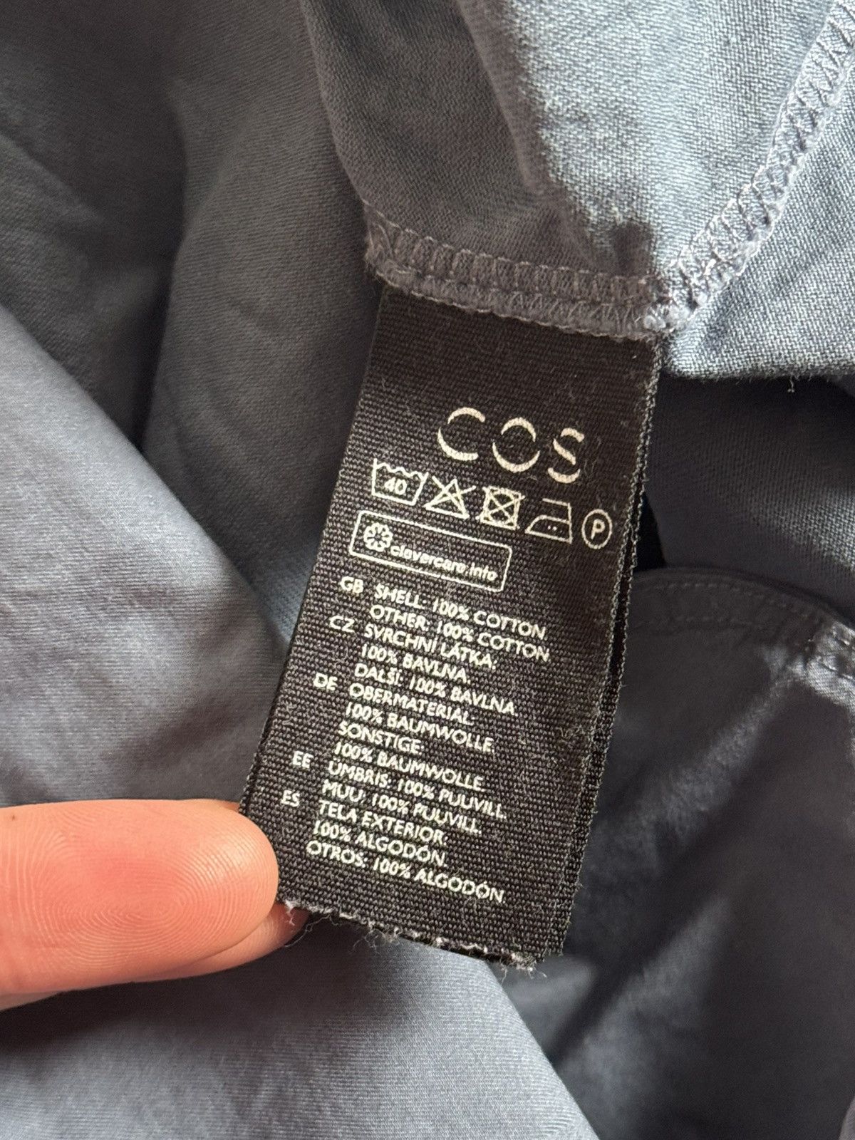 Cos COS S/size Tee Tshirt basic minimalism casual Size S / US 4 / IT 40 - 7 Thumbnail